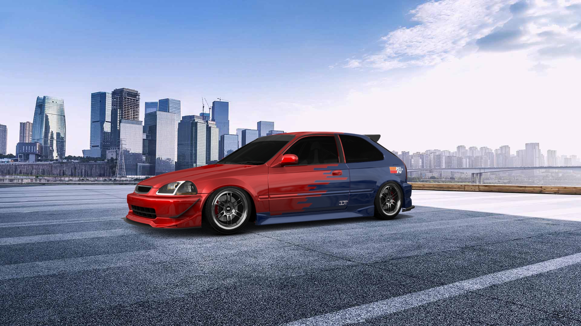 Honda Civic 3 Door Hatchback 1997 tuning