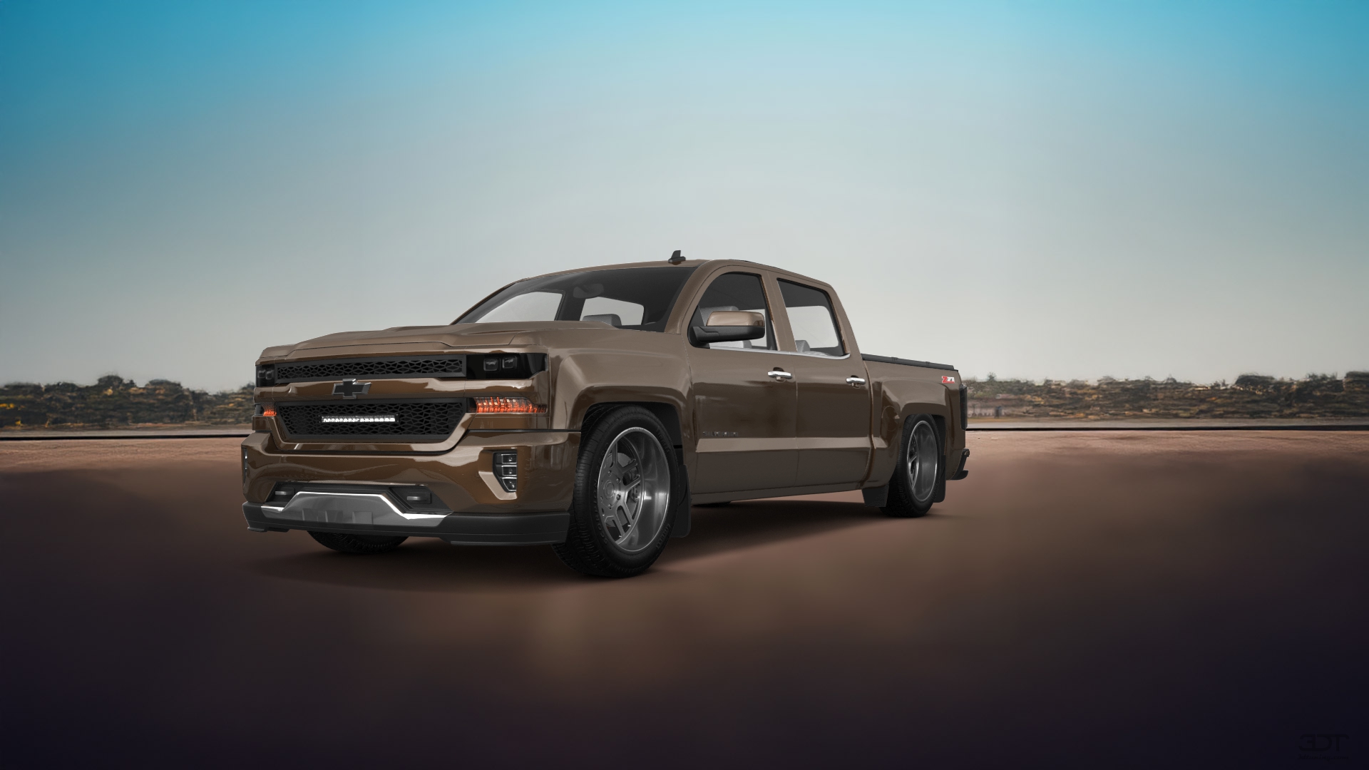 Chevrolet Silverado 1500 4 Door pickup truck 2016 tuning