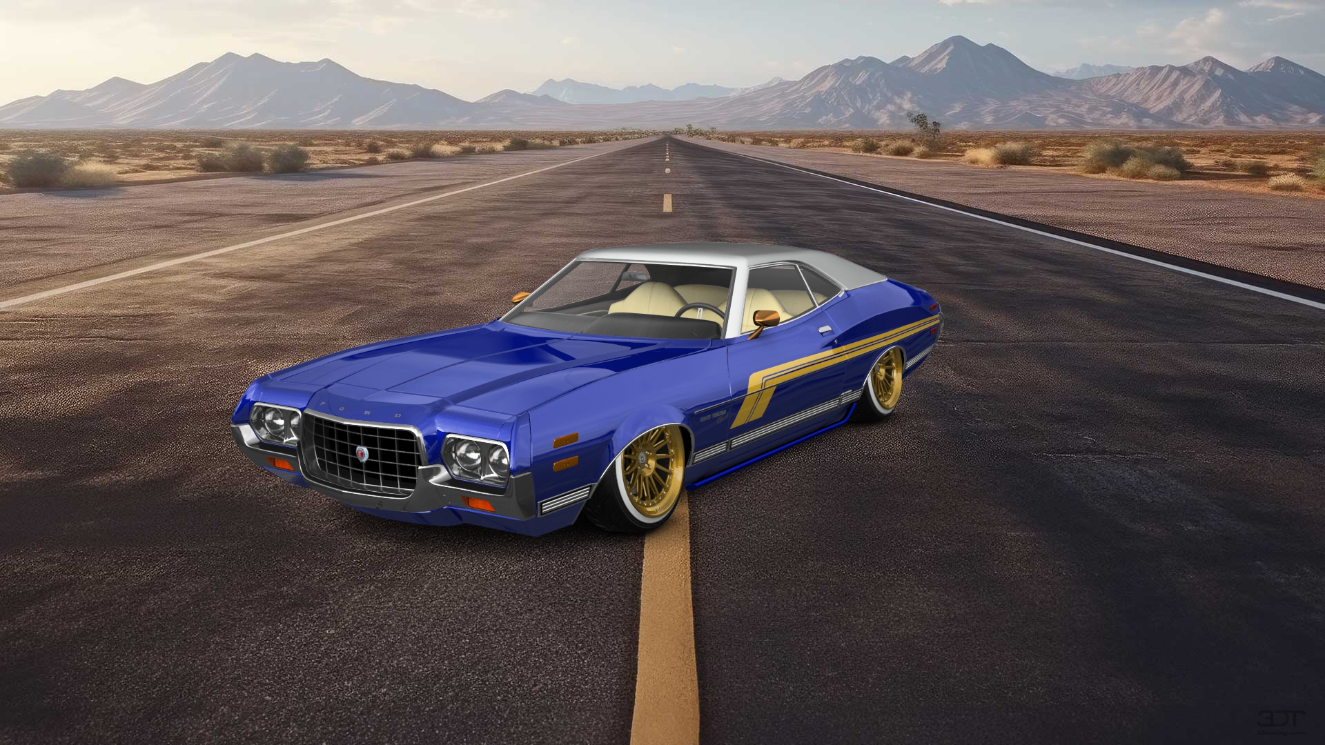 Ford Gran Torino Sport 2 Door Hardtop 1972 tuning