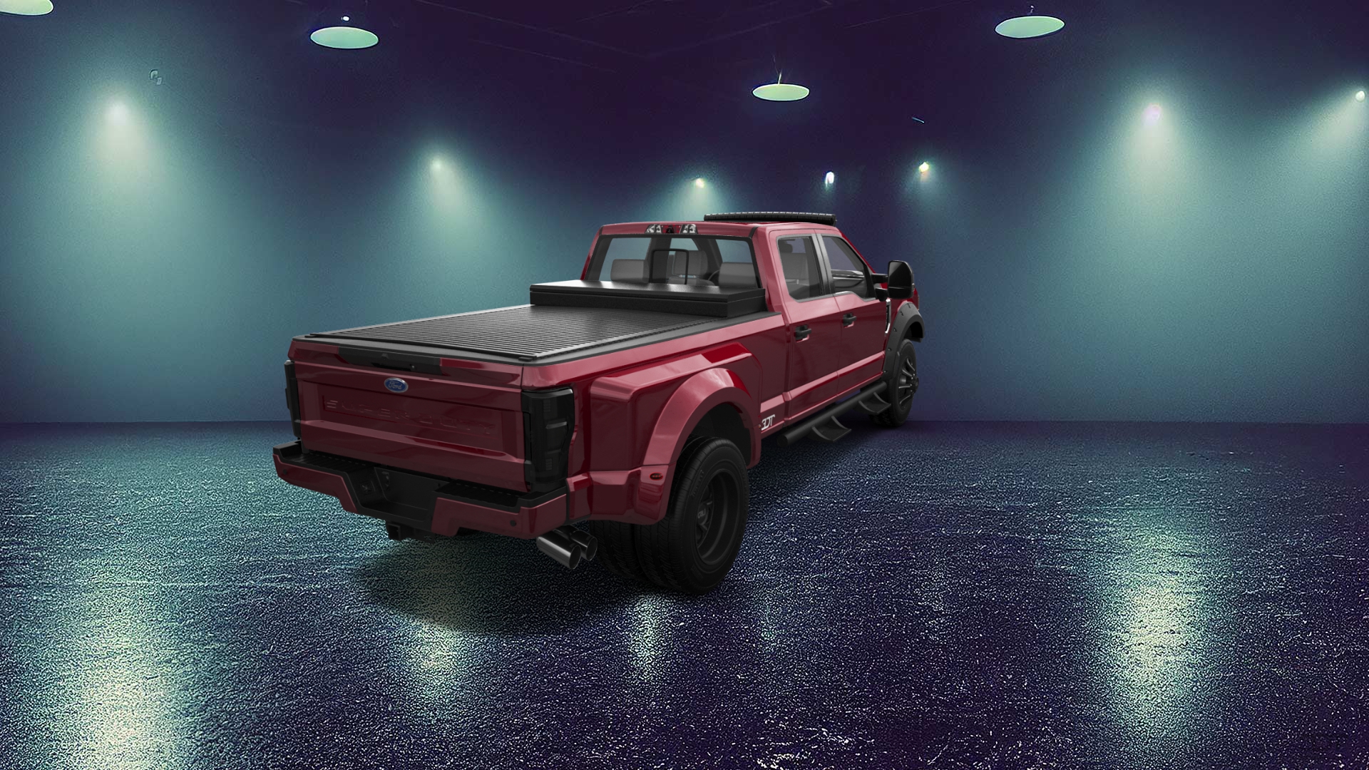 Ford F-350 DRW challenge 4 Door pickup truck 4021 画像