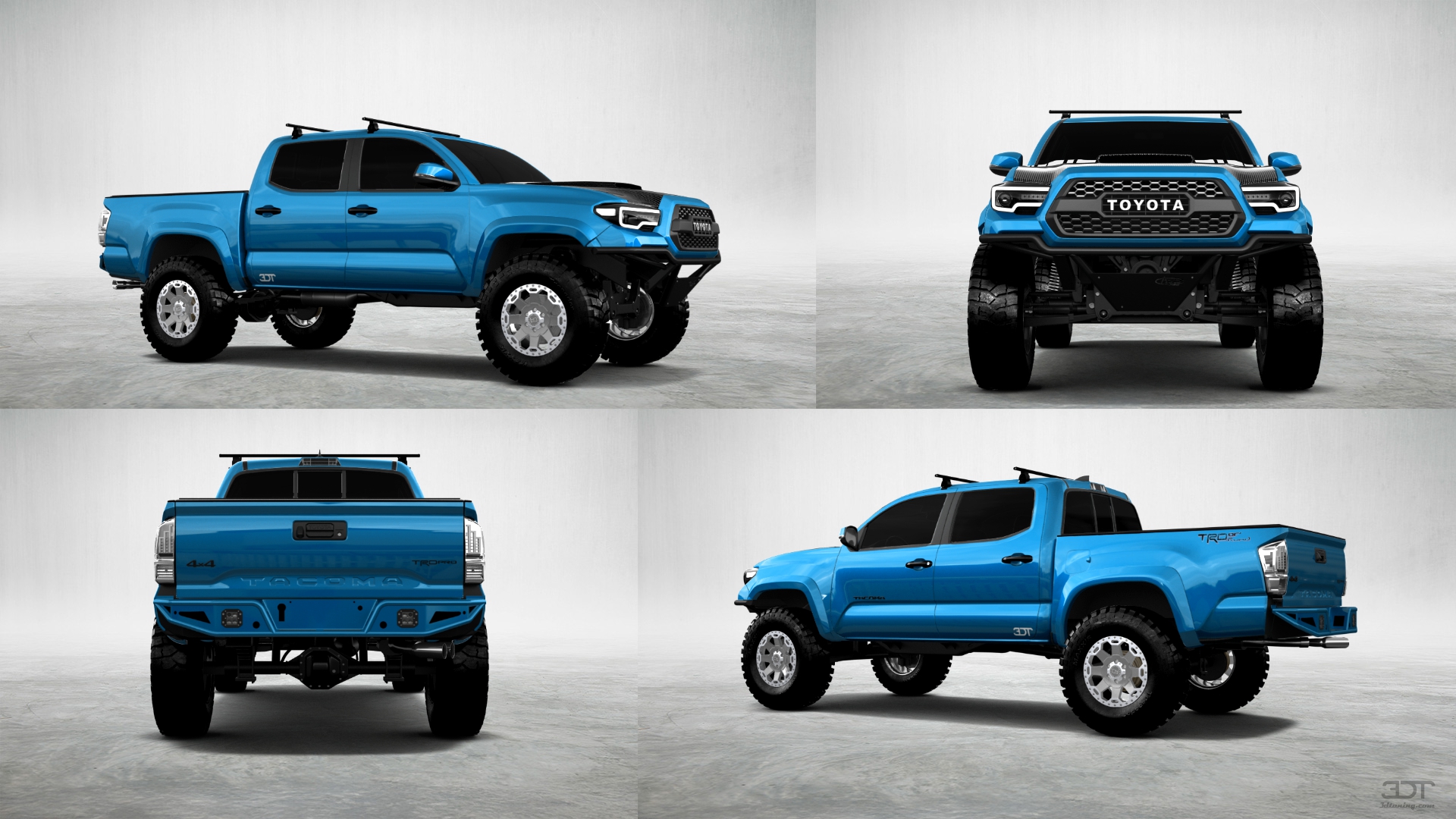 Toyota Tacoma 4 Door pickup truck 2018 tuning
