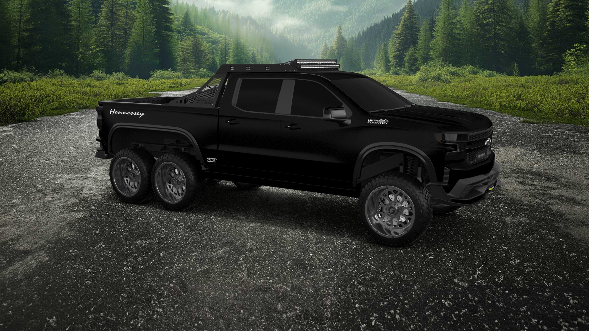 Chevrolet Silverado Hennessey Goliath 6X6 Truck 2020
