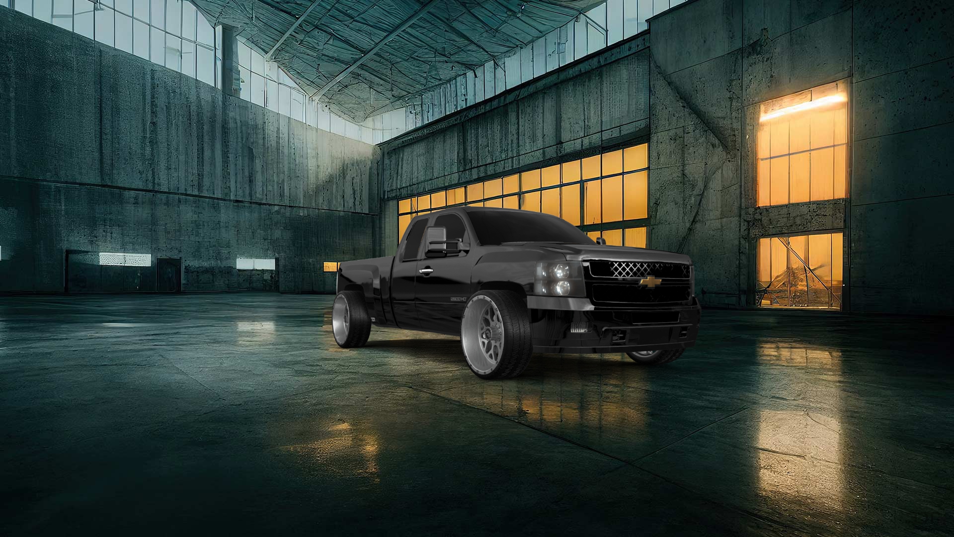 Chevrolet Silverado 2500 HD Extended Cab Pickup Truck 2007