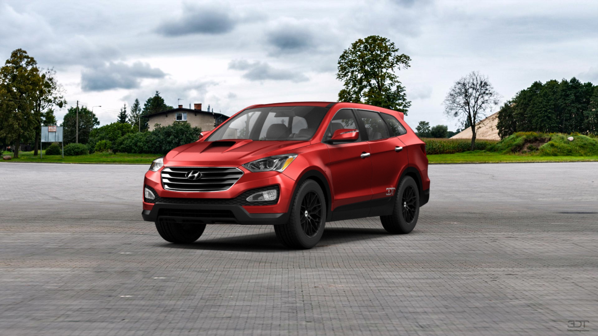 Hyundai Santa Fe SUV 2013 Images
