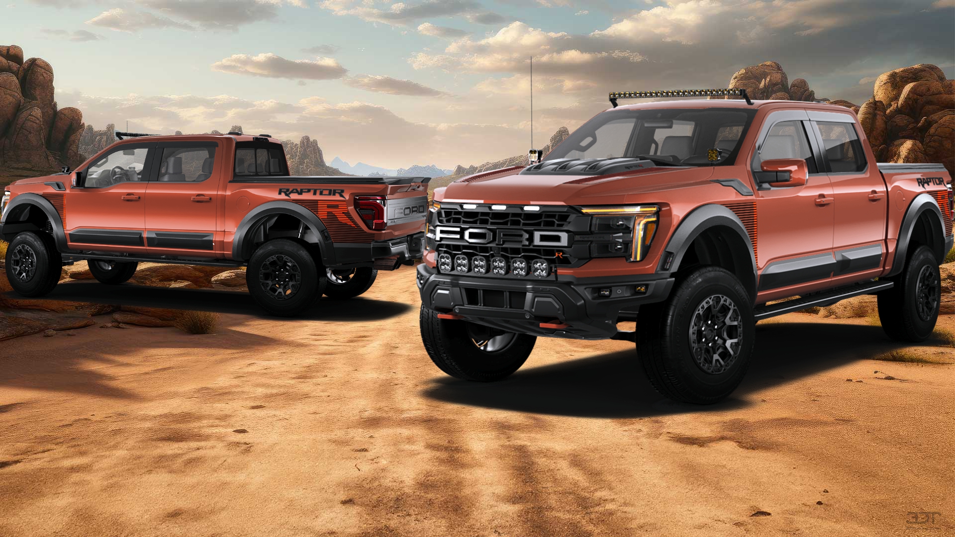 Ford F-150 Raptor 4 Door pickup truck 2024 tuning