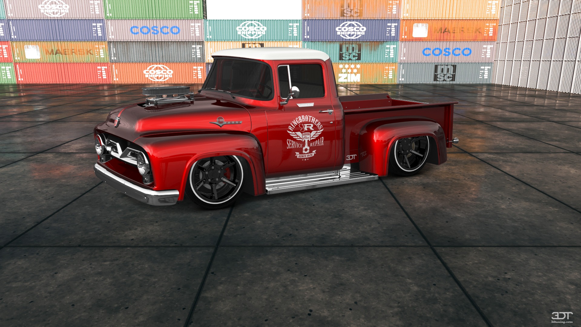 Ford F-100 2 Door truck 1956