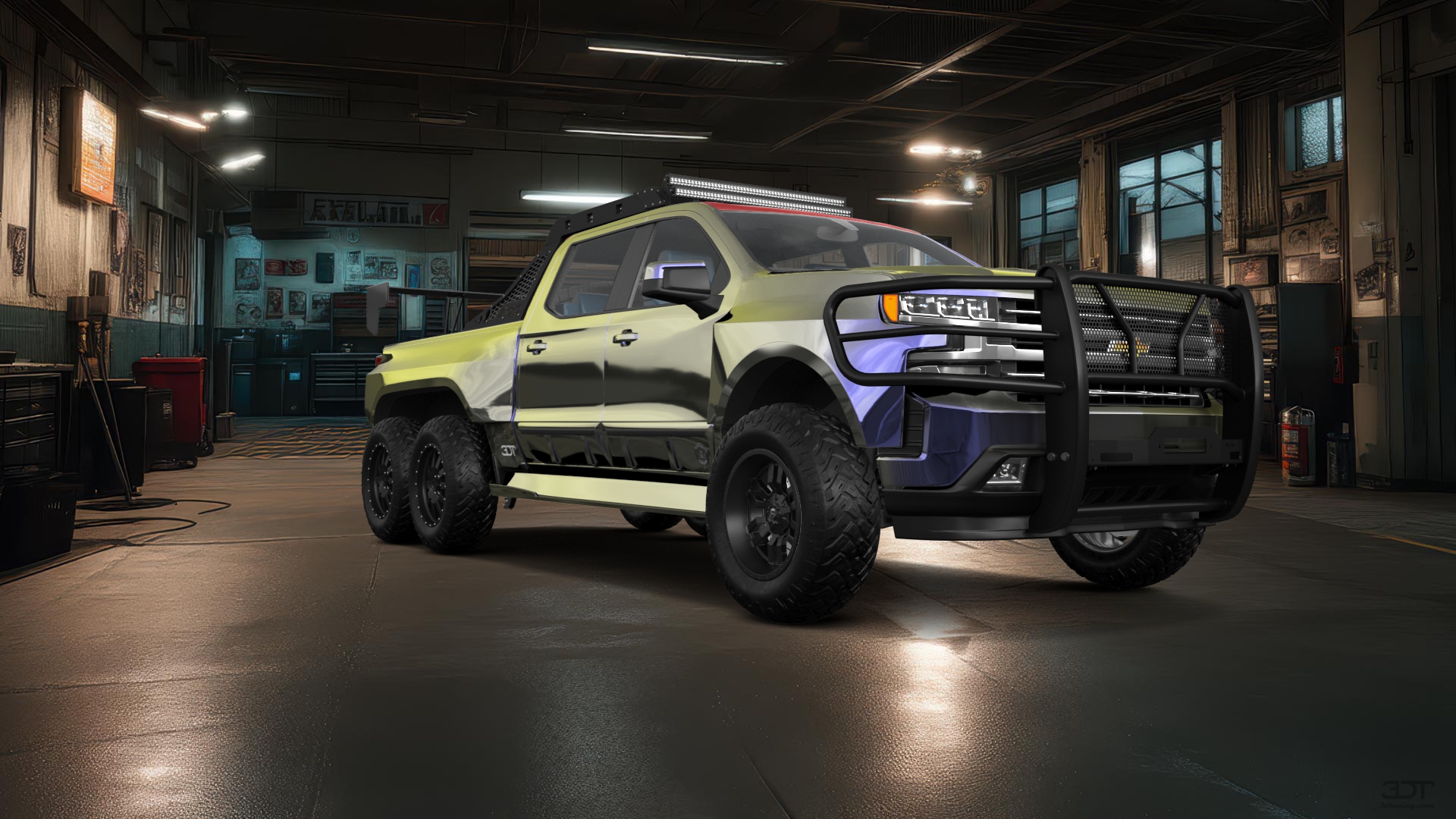Chevrolet Silverado Hennessey Goliath 6X6 Truck 2020 tuning