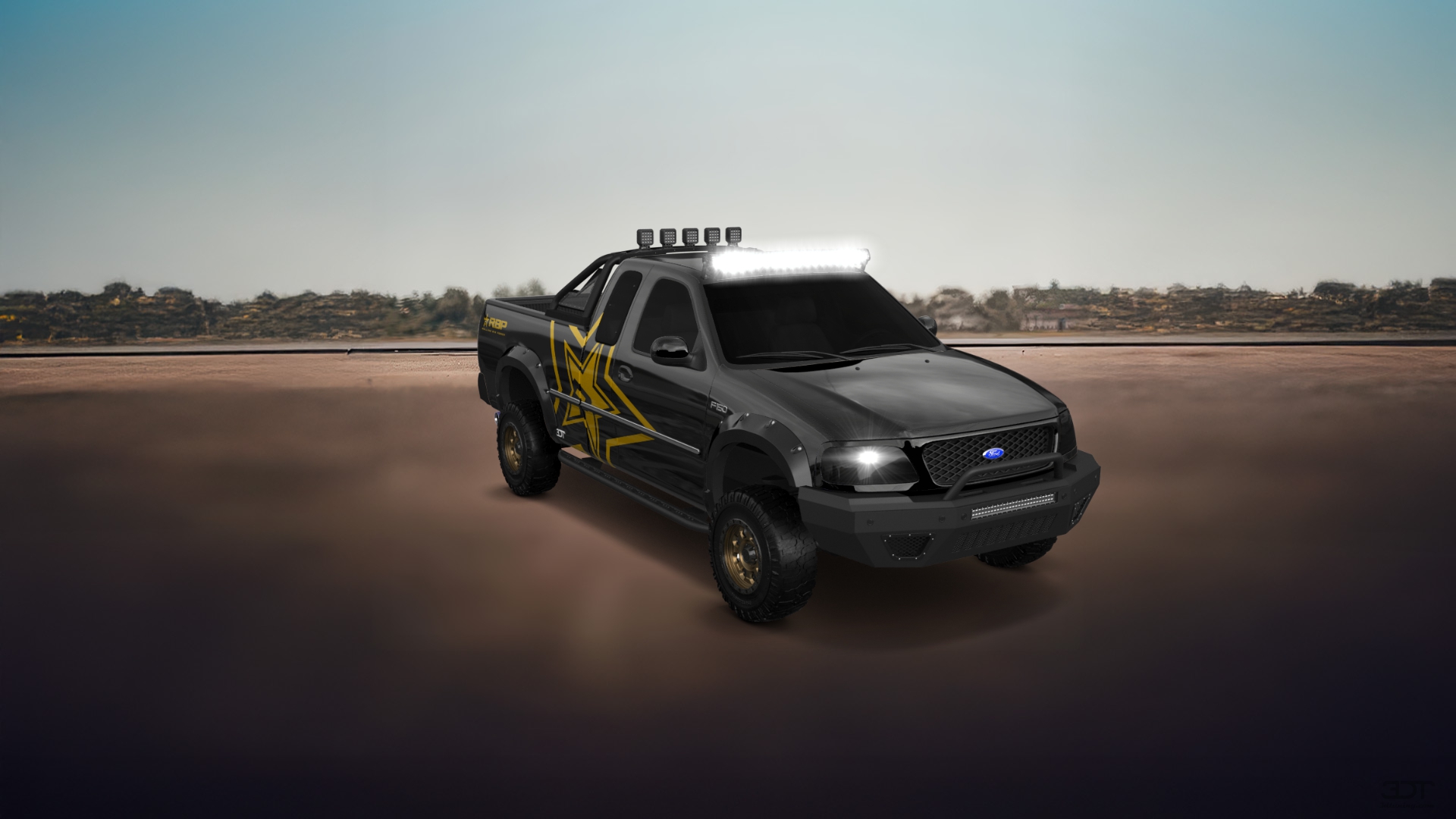 Ford F-150 SuperCab 2 Door pickup truck 1997 tuning