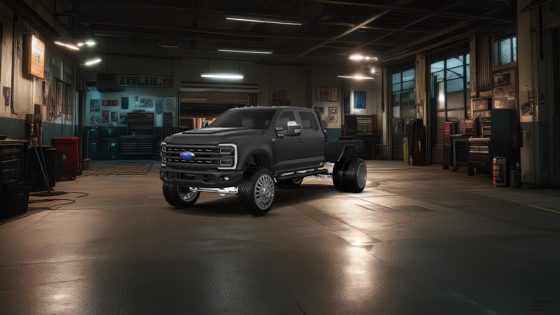 Ford F-350 DRW Crew Cab 4 Door pickup truck 2023 tuning