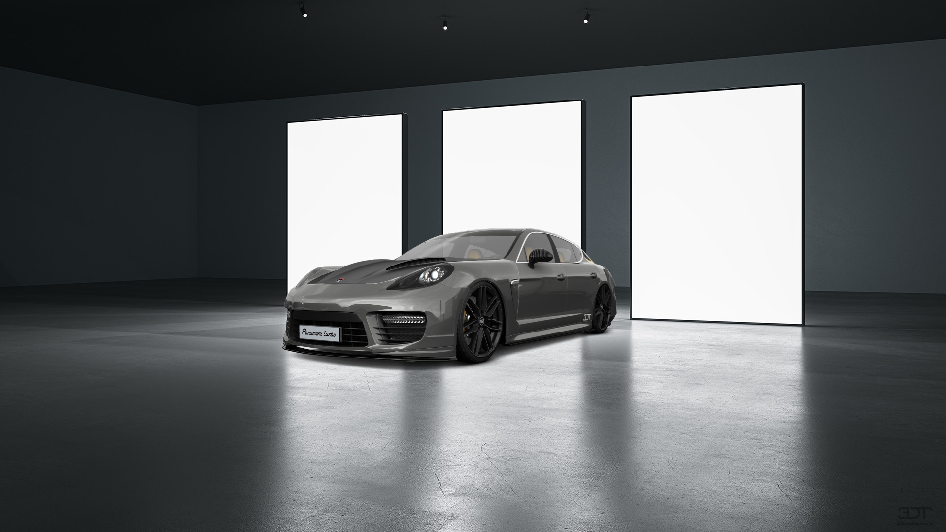 Porsche Panamera 4 door fastback saloon 2011 tuning