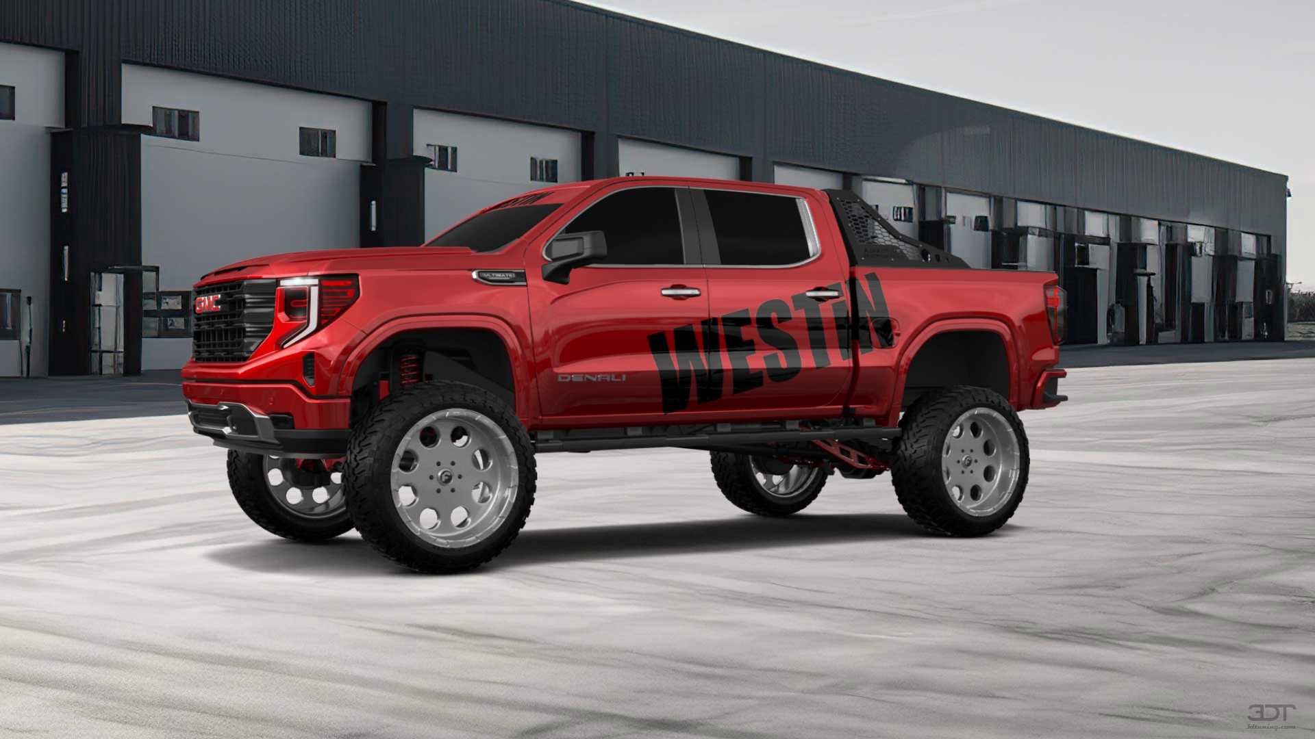 GMC Sierra 1500 Crew Cab 5.8 ft box 4 Door pickup truck 2023 tuning