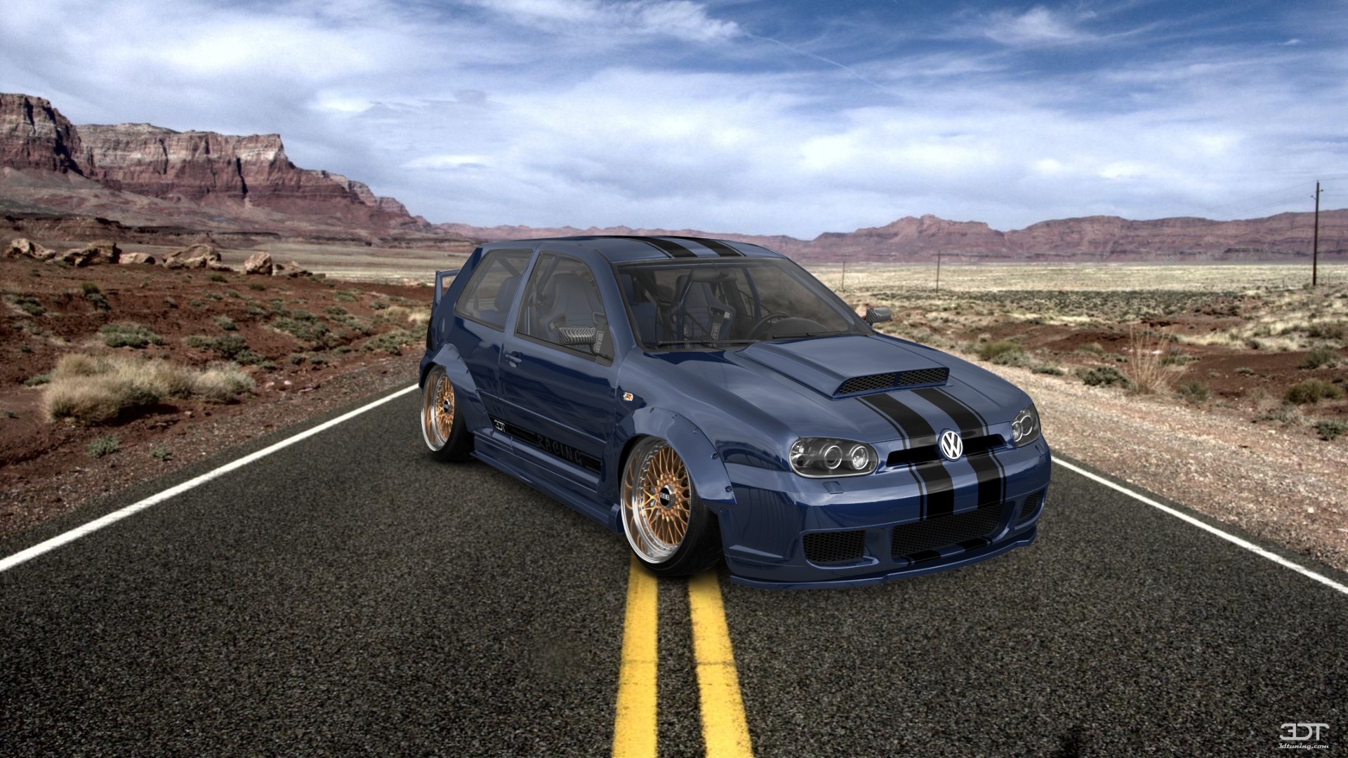 Volkswagen Golf 4 (mk4) 3 Door Hatchback 1997 tuning