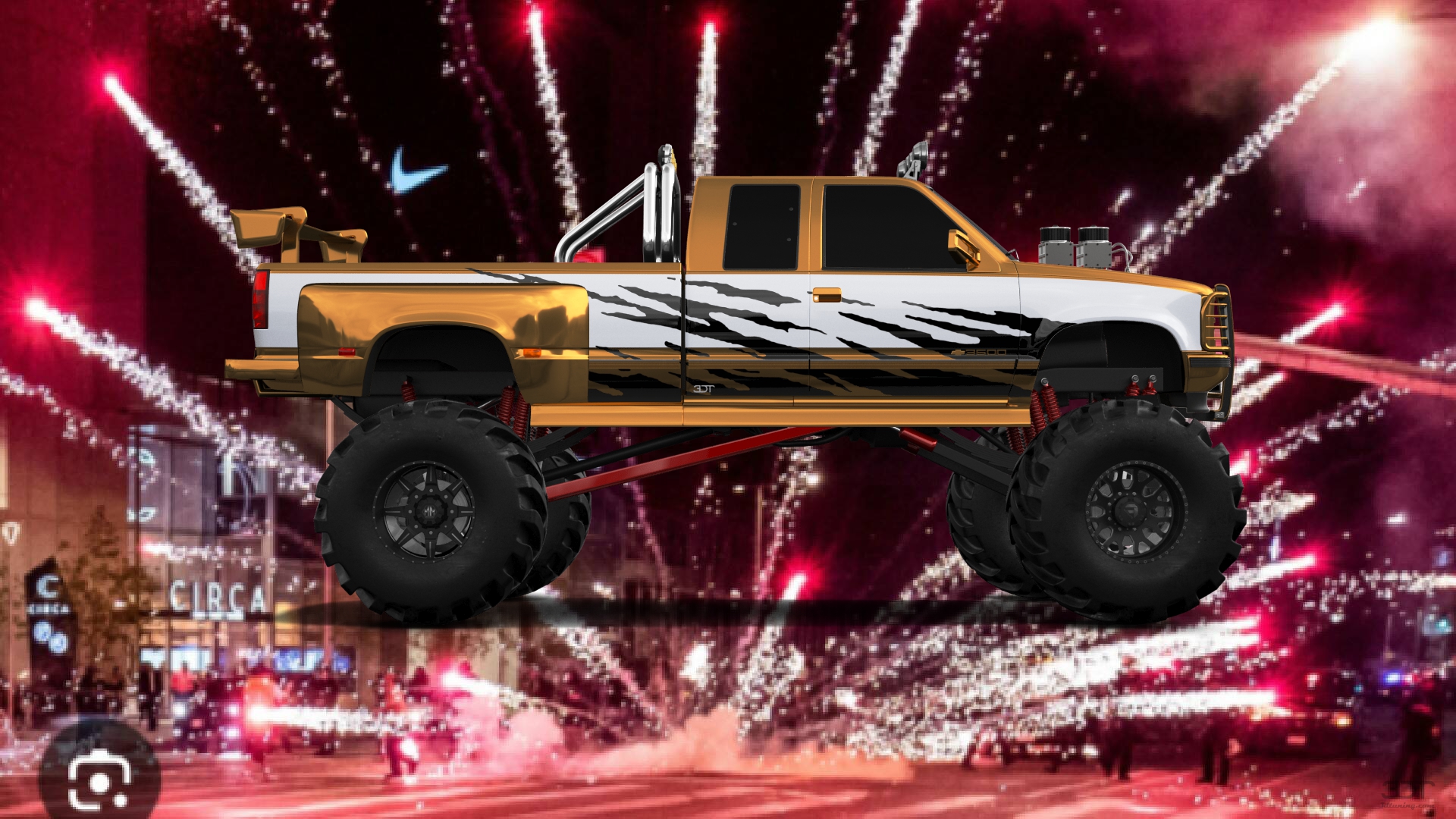 Chevrolet K3500 Extended Cab Pickup Truck 1988 tuning