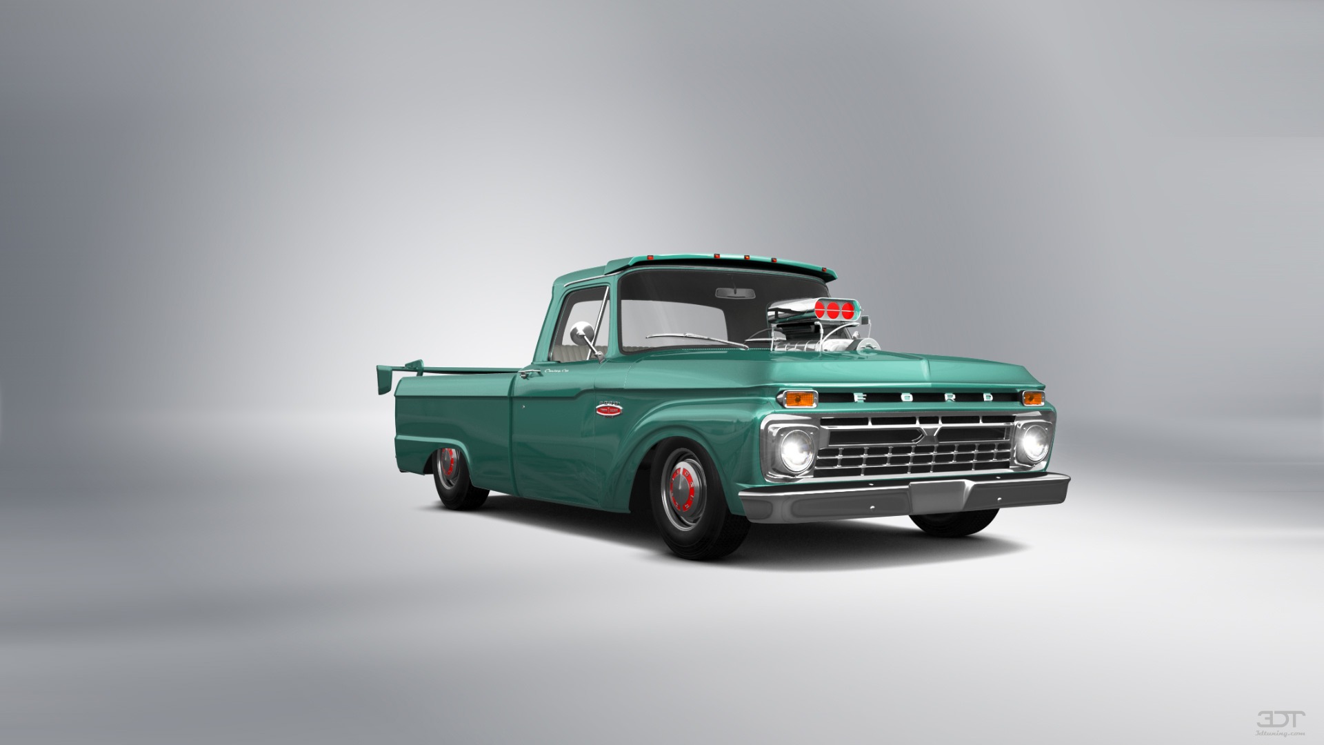 Ford F-100 Custom Cab 2 Door pickup truck 1966