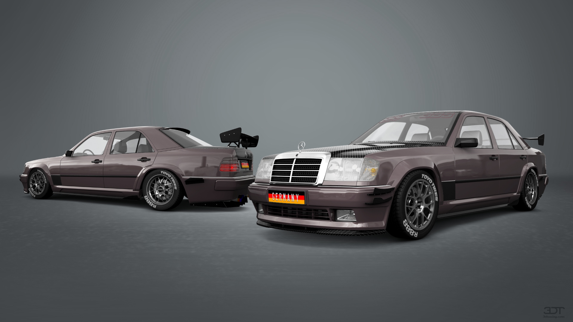 Mercedes E-Class Sedan 1984 tuning