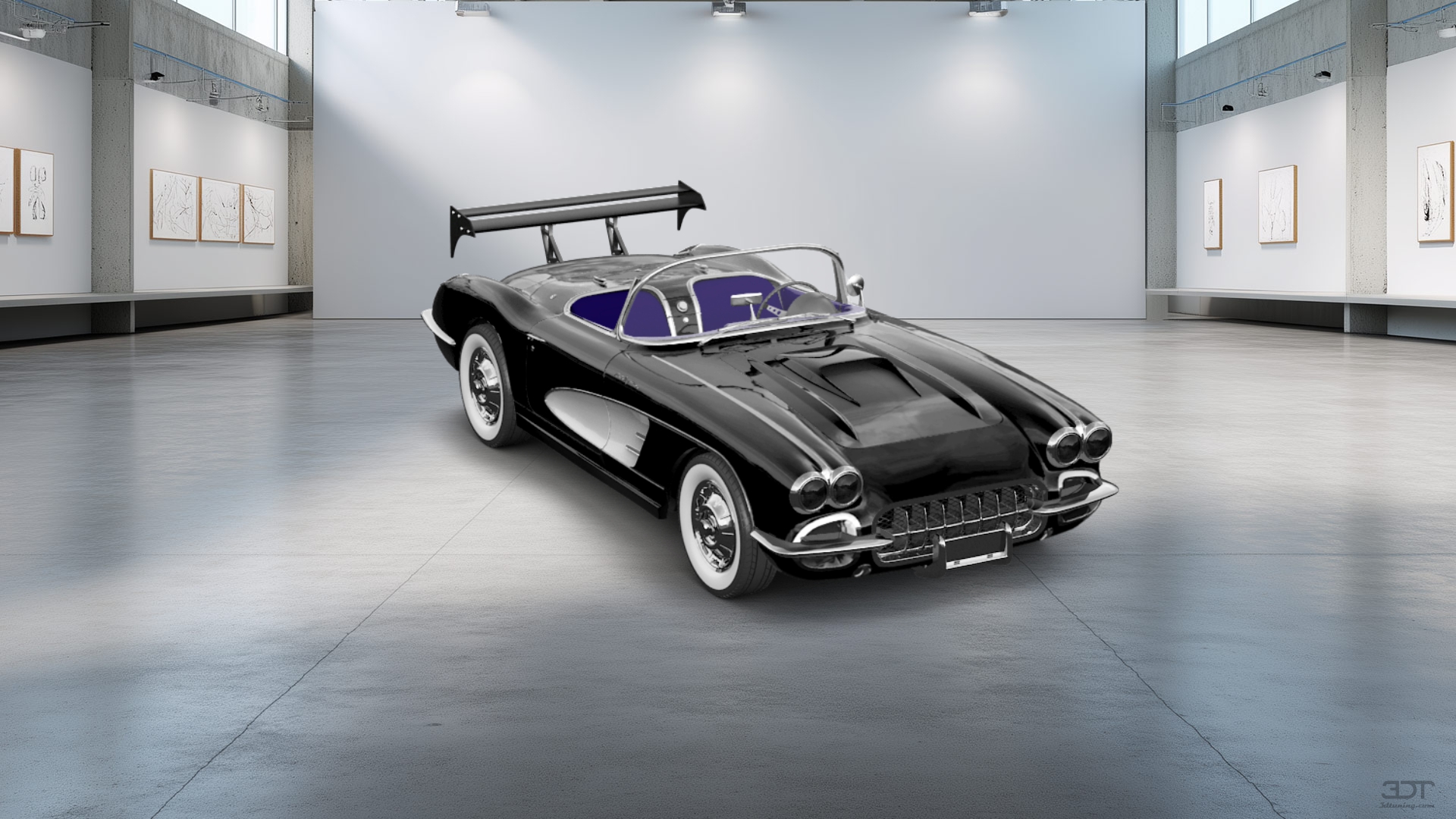 Chevrolet Corvette Convertible Coupe 1958 tuning