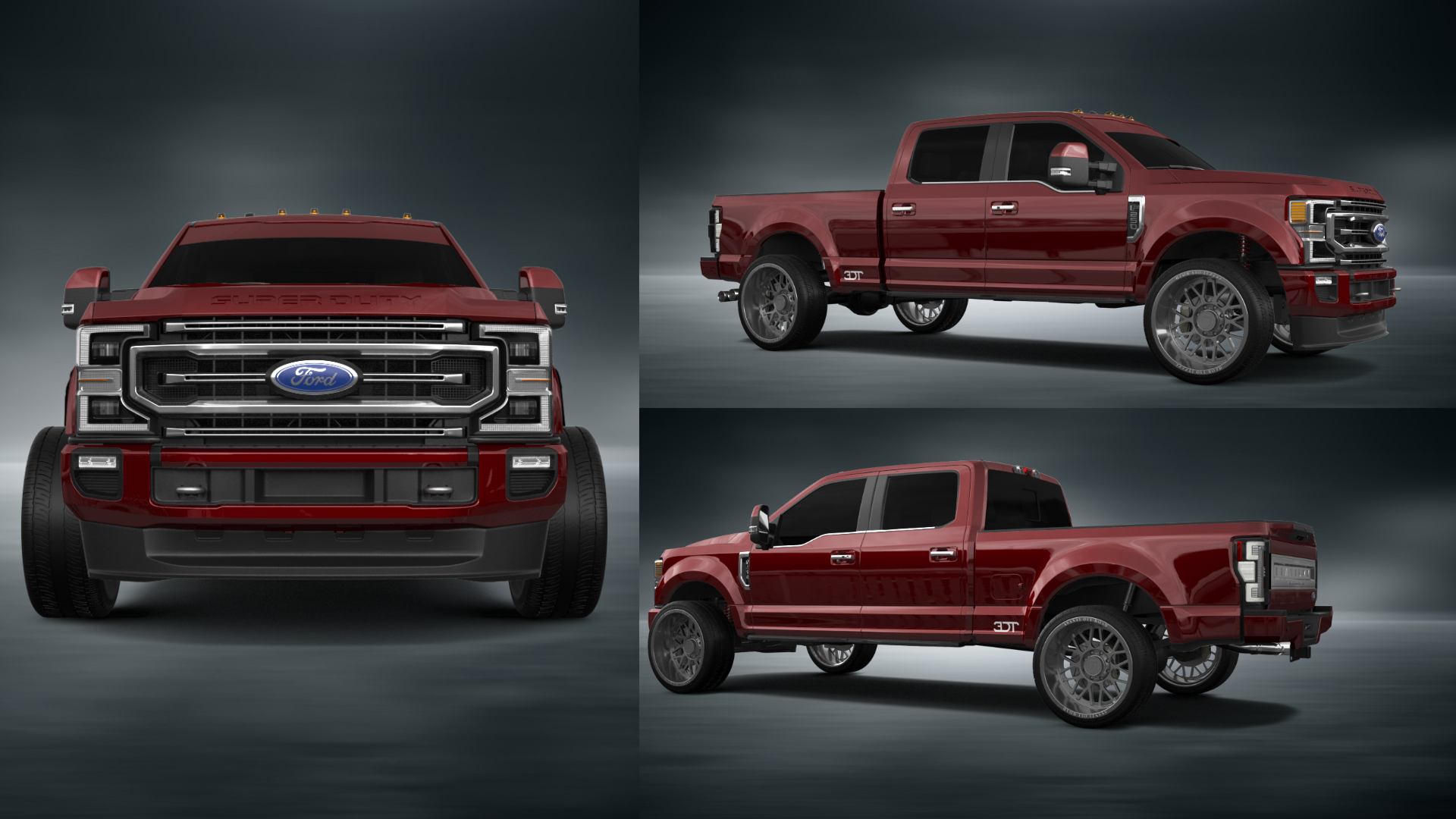 Ford F-250 4 Door pickup truck 2021 tuning
