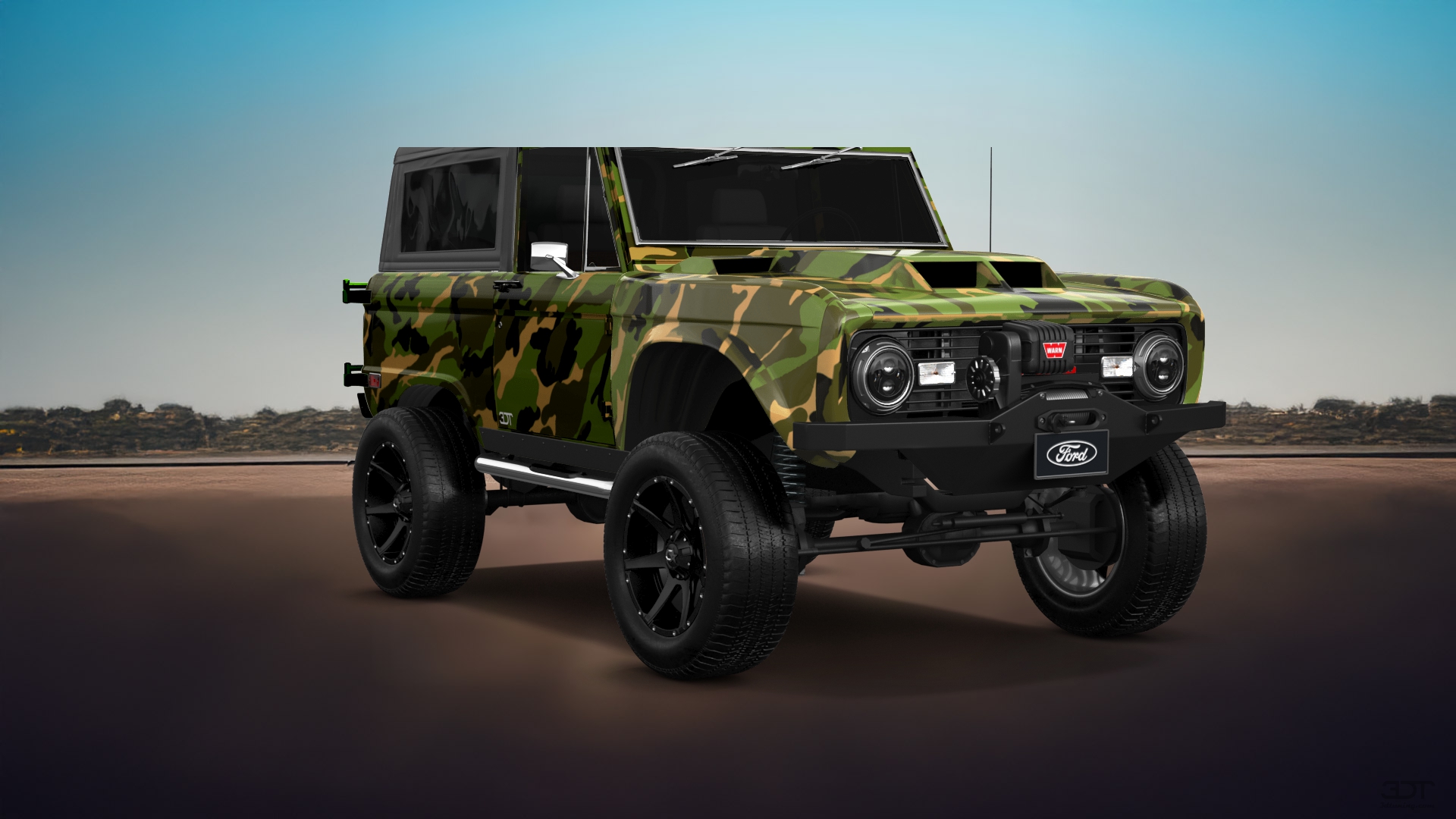 Ford Bronco 3 Door SUV 1965 tuning