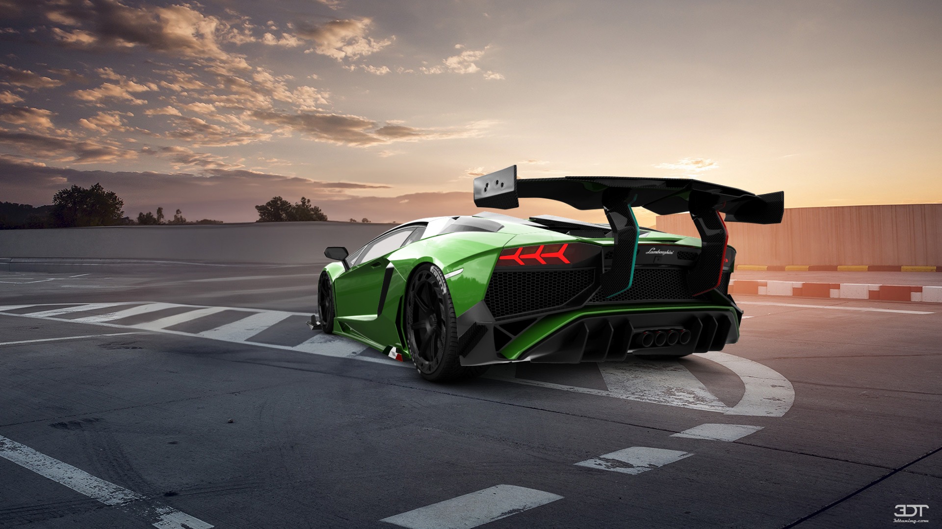 Lamborghini Aventador 2 Door Coupe 2012 tuning
