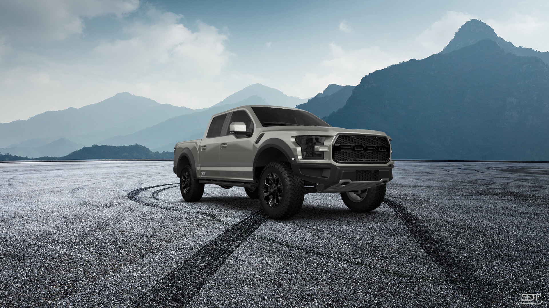 Ford F-150 Raptor 4 Door pickup truck 2017
