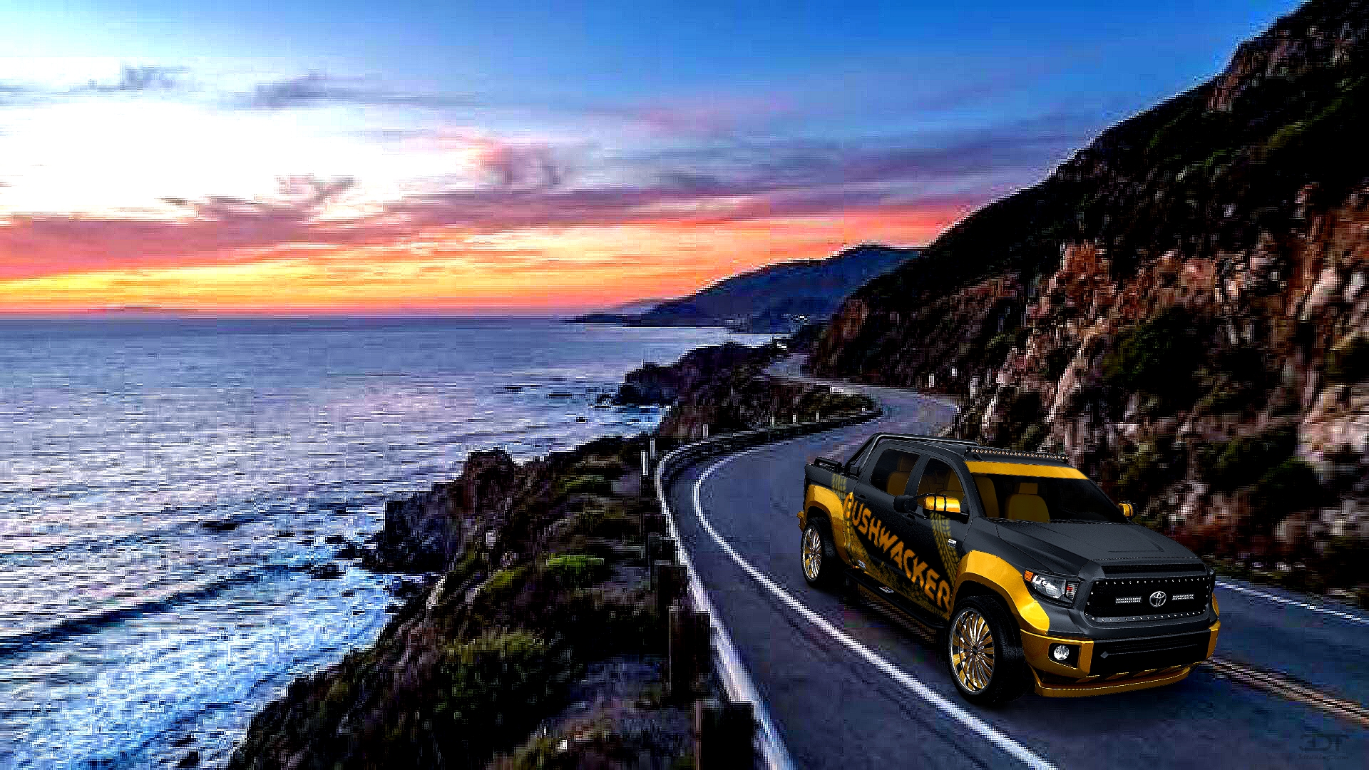 Toyota Tundra 4 Door pickup truck 2018 tuning