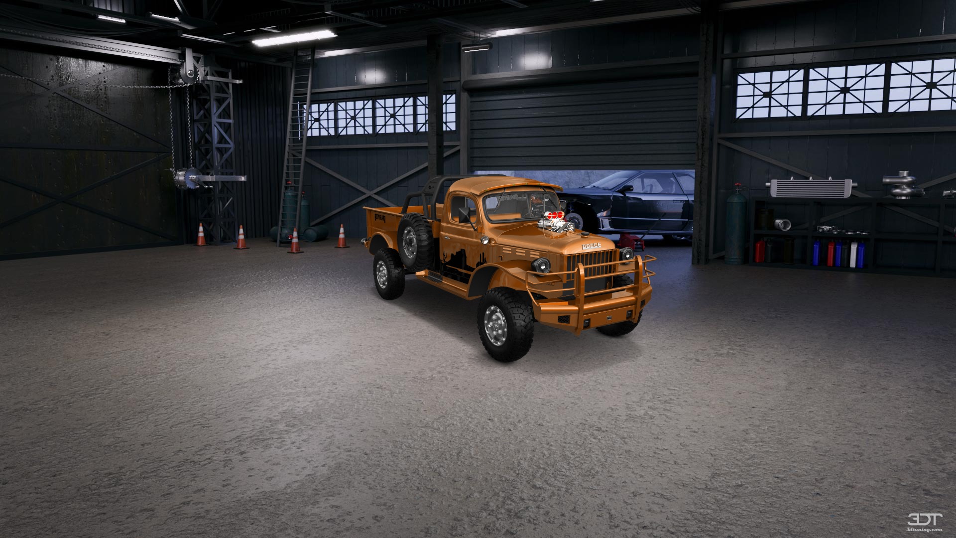 Dodge Power Wagon 2 Door pickup truck 1947
