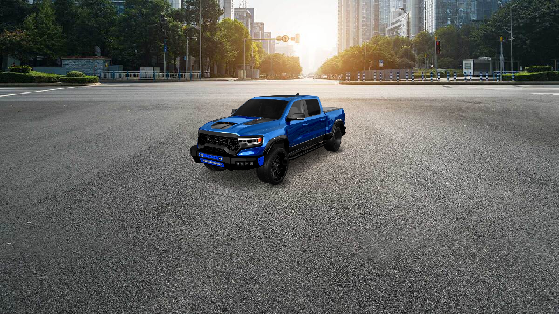 Dodge Ram 1500 TRX 4 Door pickup truck 2021 tuning