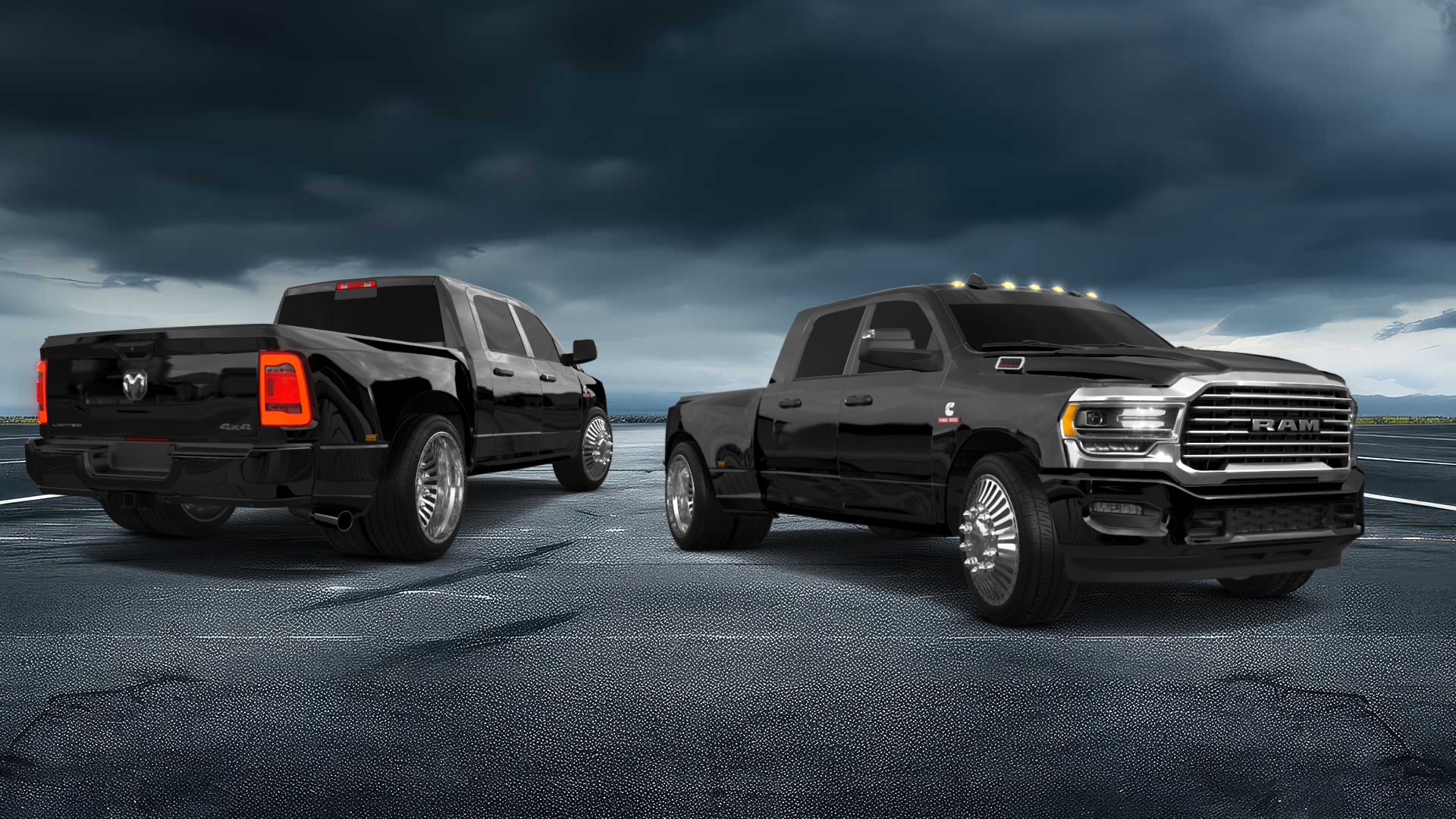 Dodge Ram 3500 4 Door pickup truck 2020