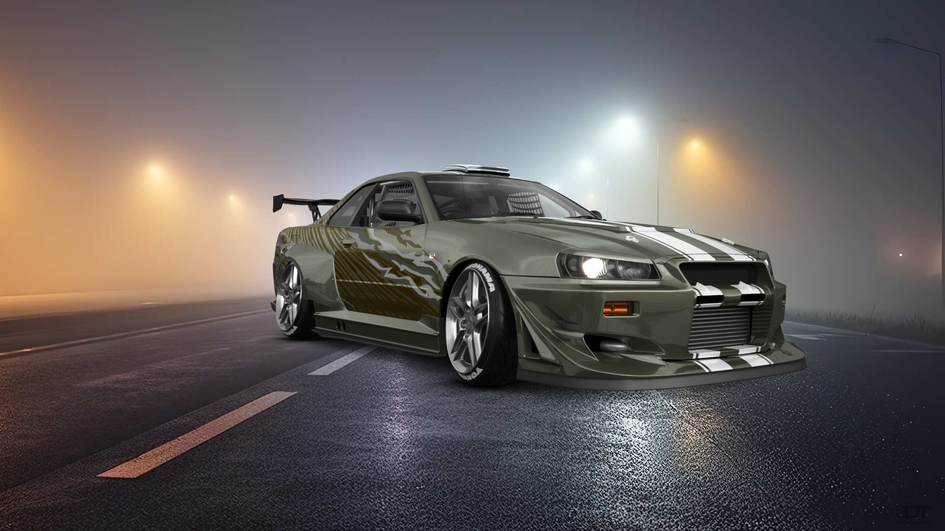 Nissan Skyline GT-R 2 Door Coupe 2000 tuning