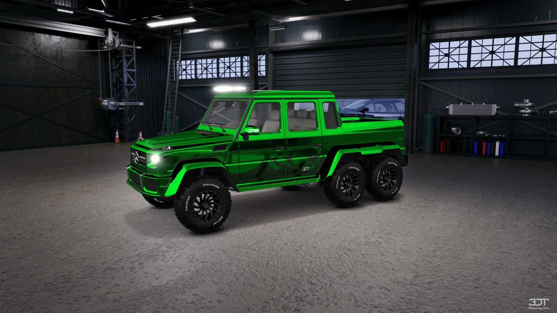 Mercedes G 63 AMG 6x6 4 Door pickup truck 2013