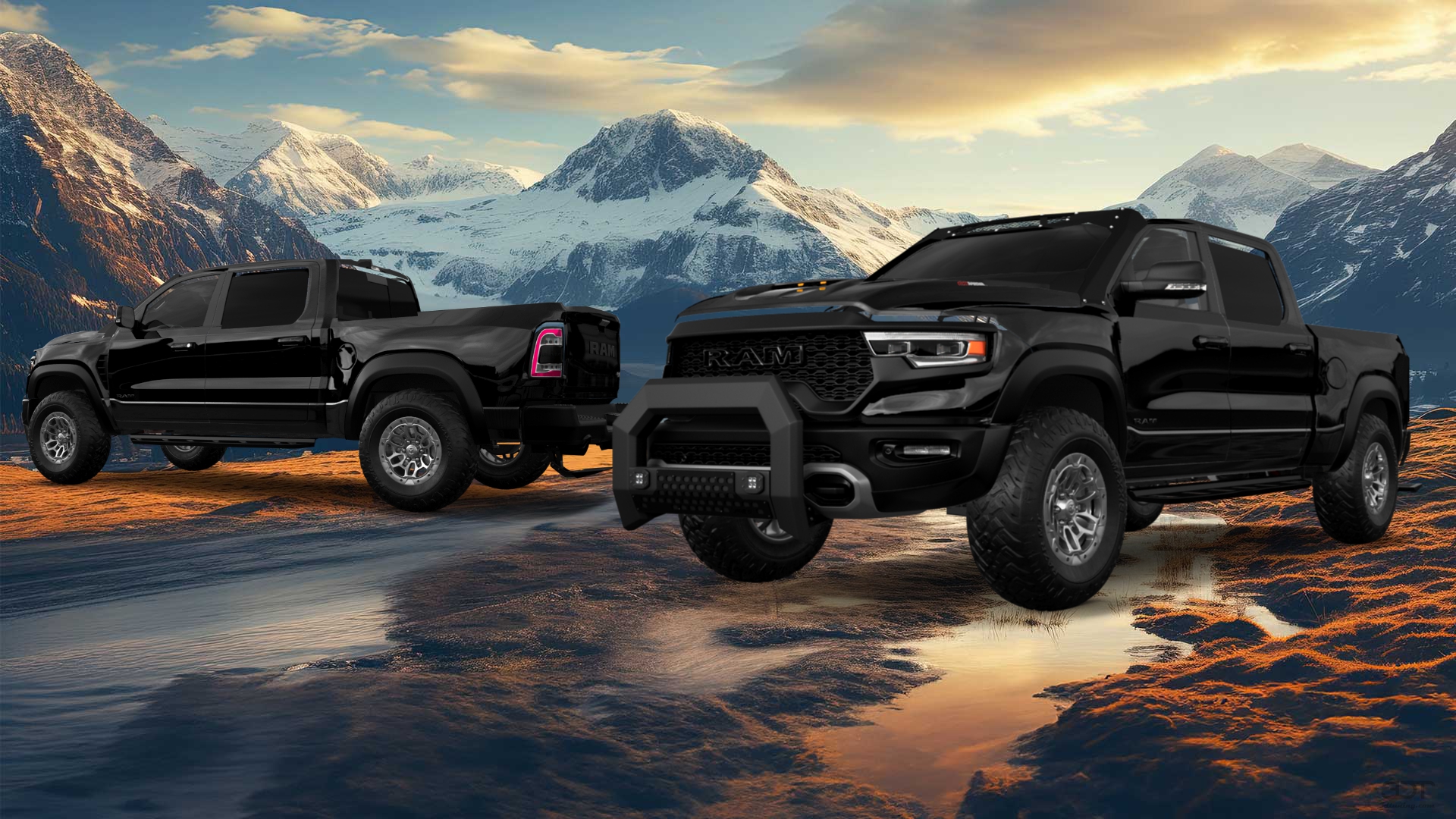 Dodge Ram 1500 TRX 4 Door pickup truck 2021 tuning