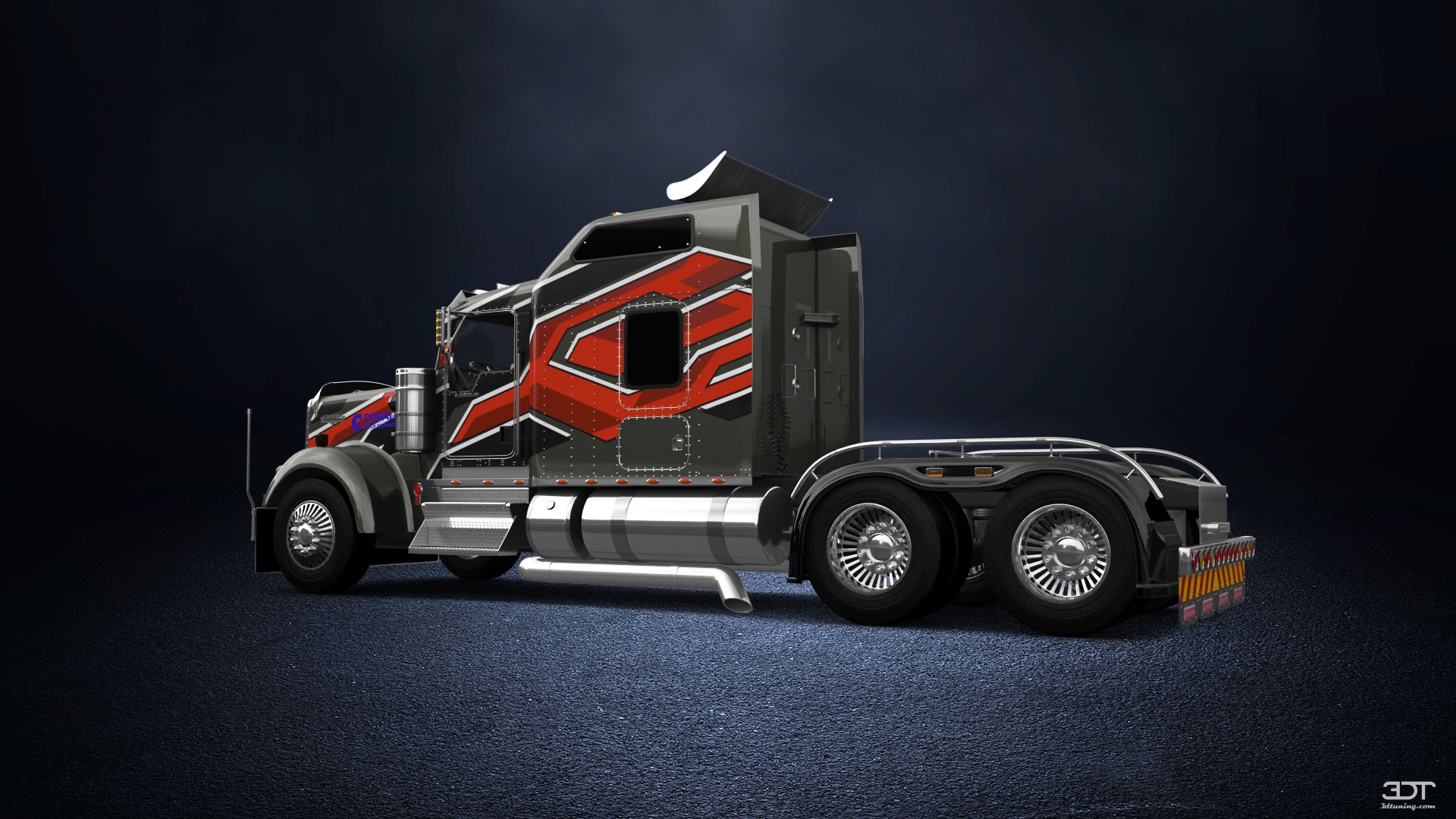 Kenworth W900 Sleeper Cab Truck 2015