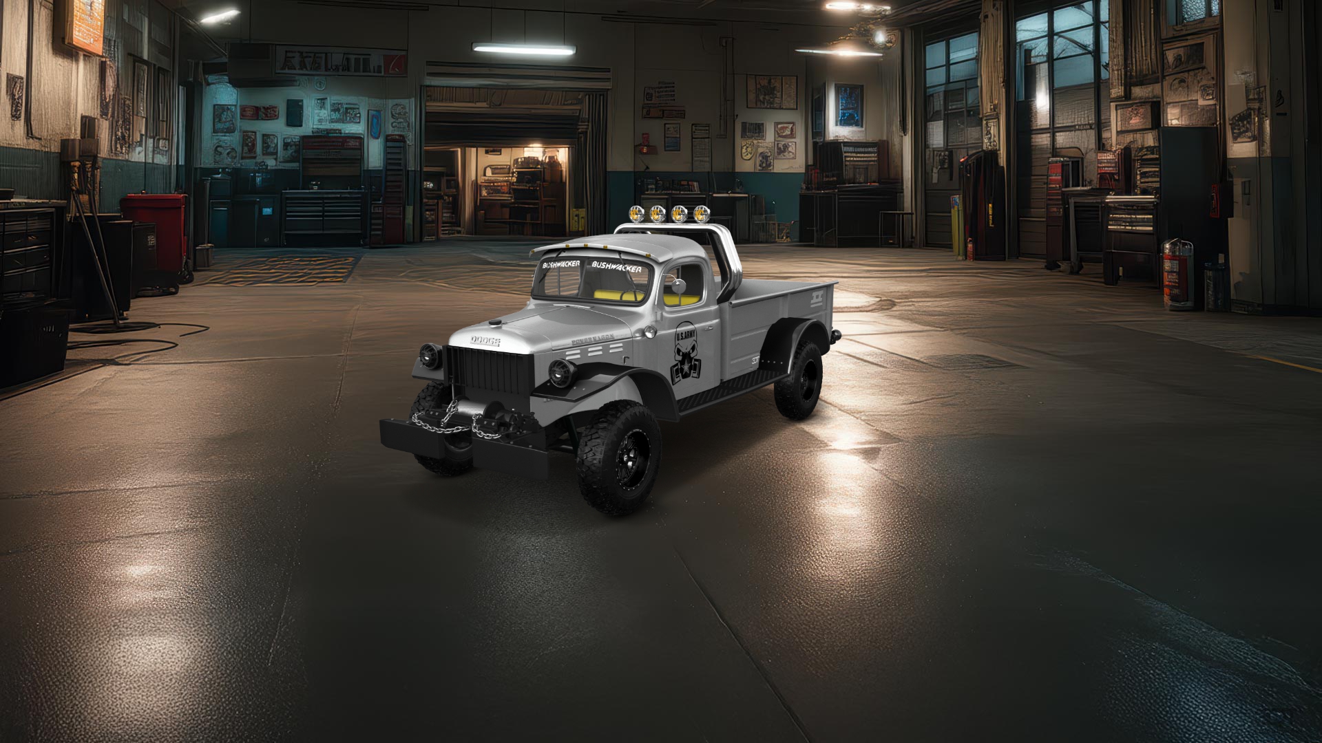 Dodge Power Wagon 2 Door pickup truck 1947 tuning