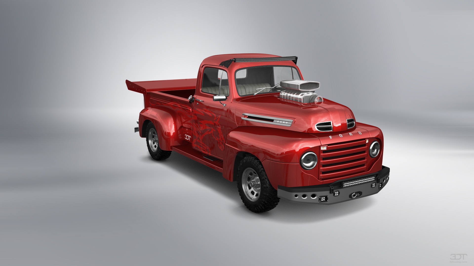 Ford F1 2 Door pickup truck 1949 tuning