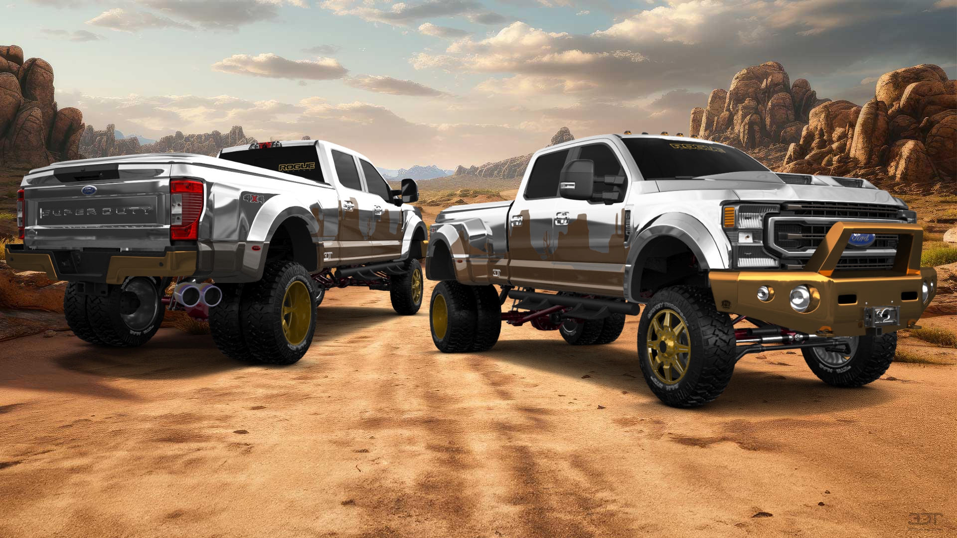 Ford F-350 DRW 4 Door pickup truck 2021
