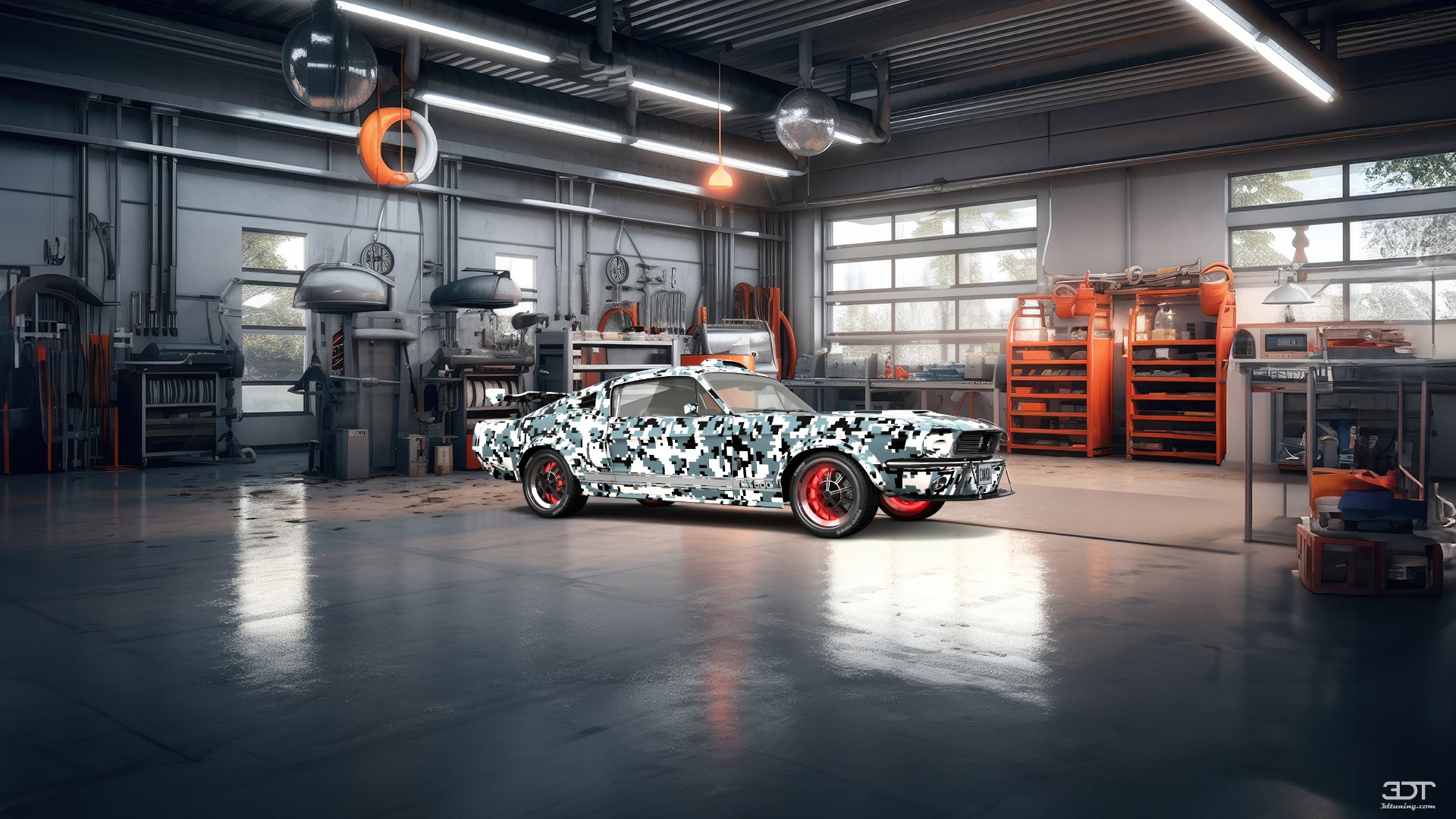 Mustang GT500 2 Door Coupe 1968 tuning