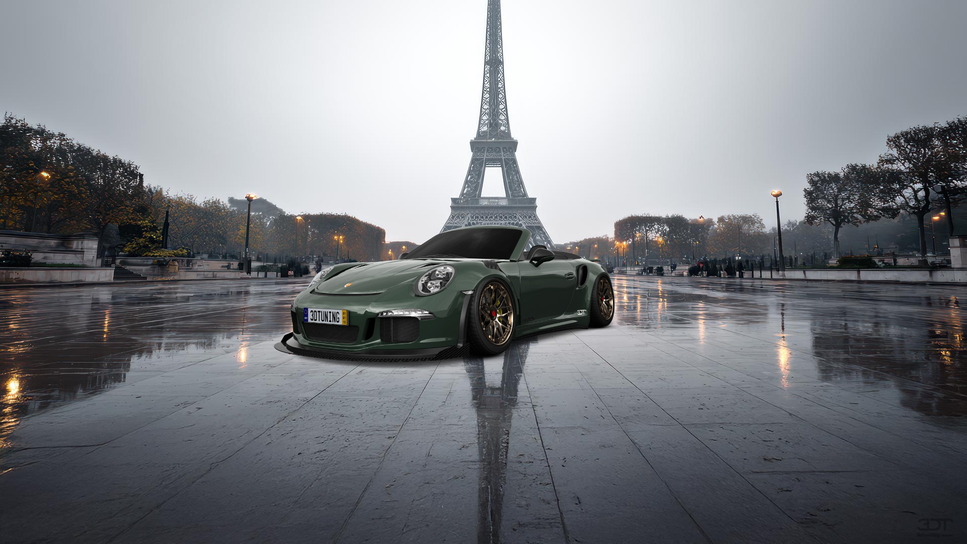 Porsche 911 Turbo S 2 Door Convertible 2014 tuning
