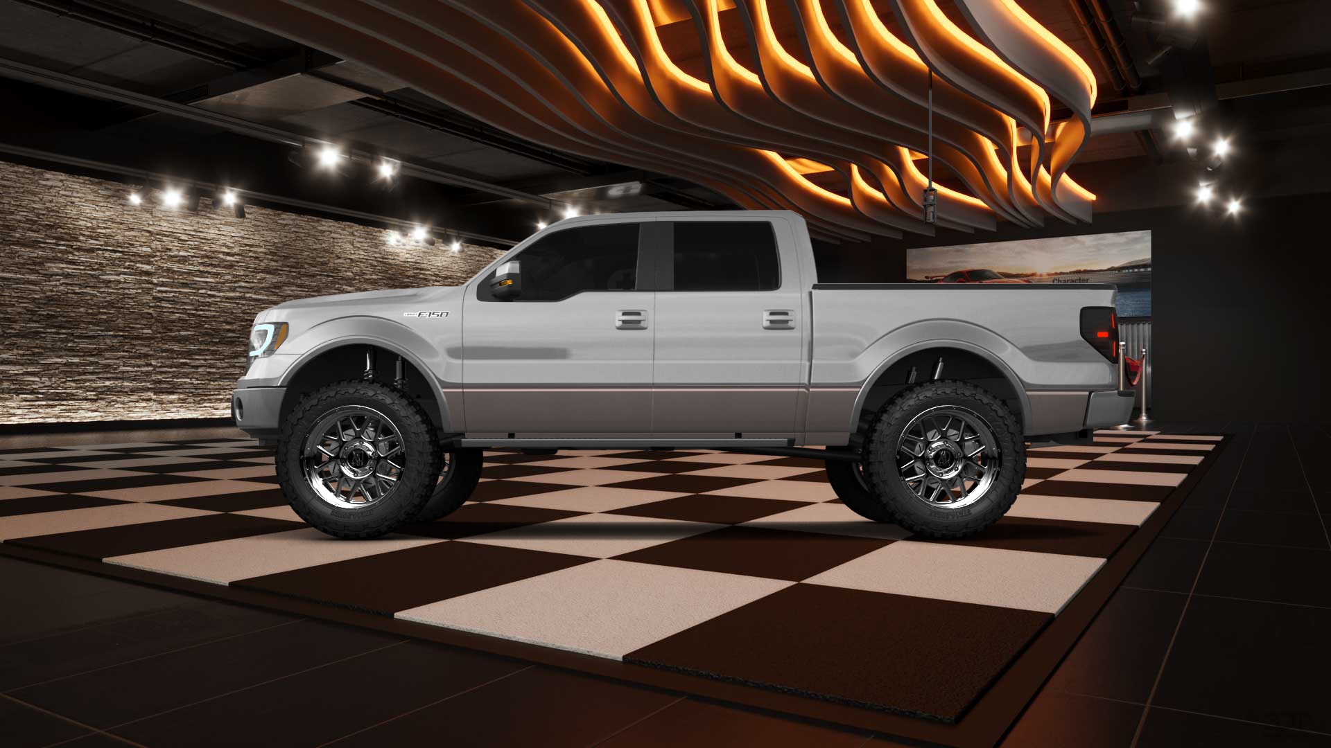 Ford F-150 Crew Cab 4 Door pickup truck 2013