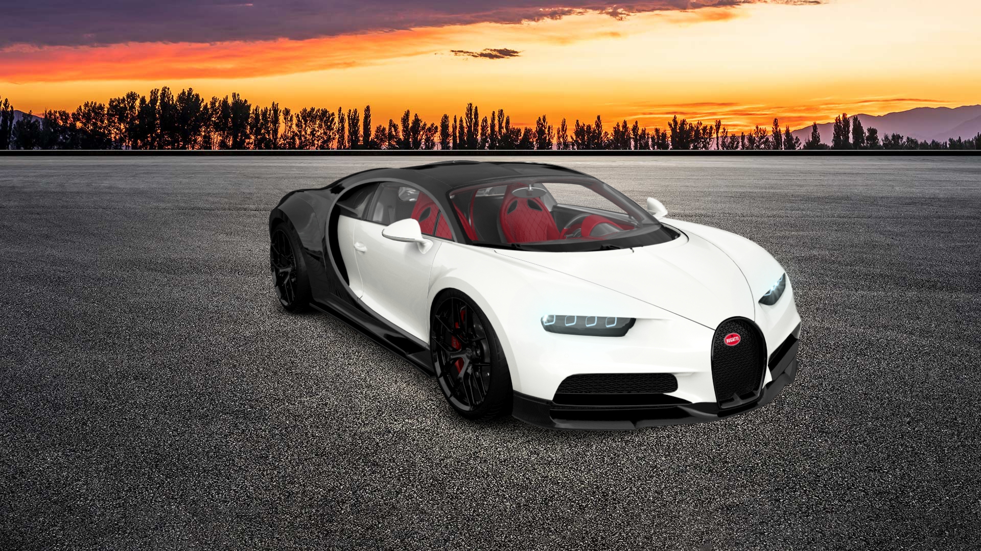Bugatti Chiron 2 Door Coupe 2016