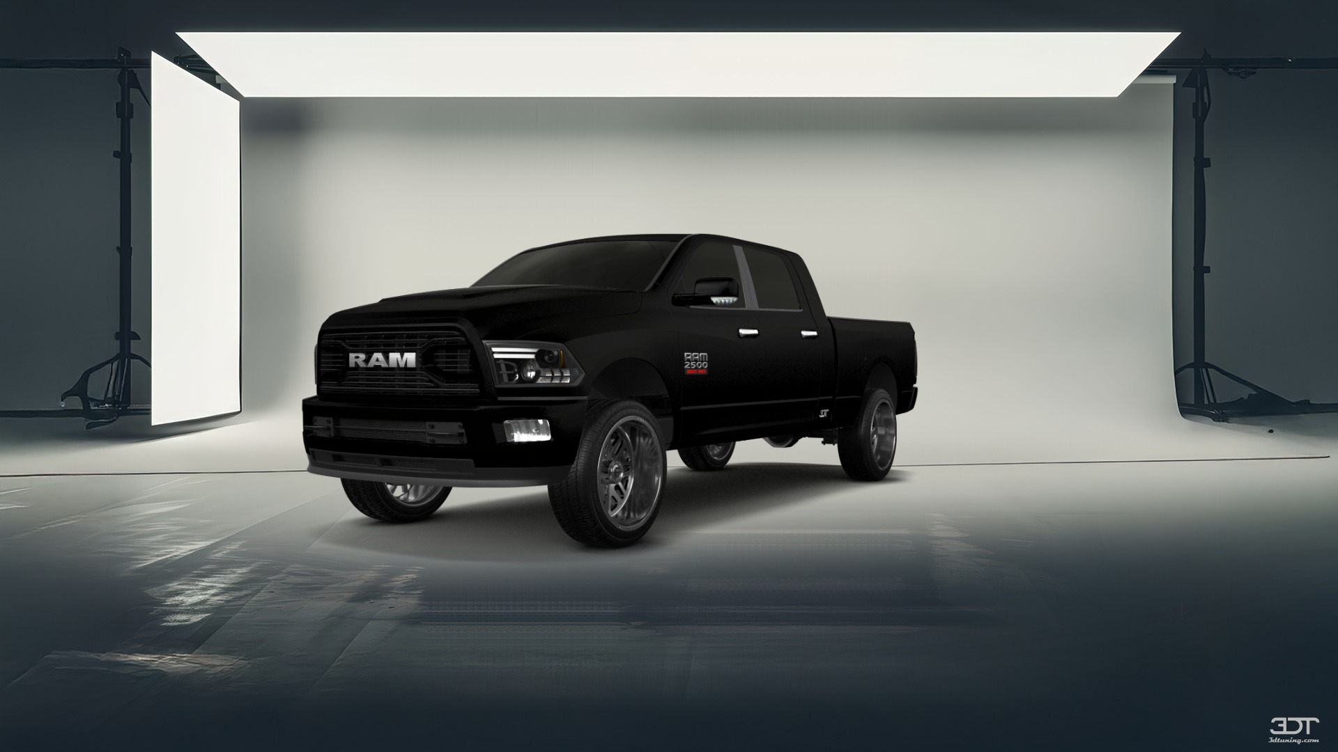 Dodge Ram 2500 Mega Cab 6.4 ft box 4 Door pickup truck 2010 tuning
