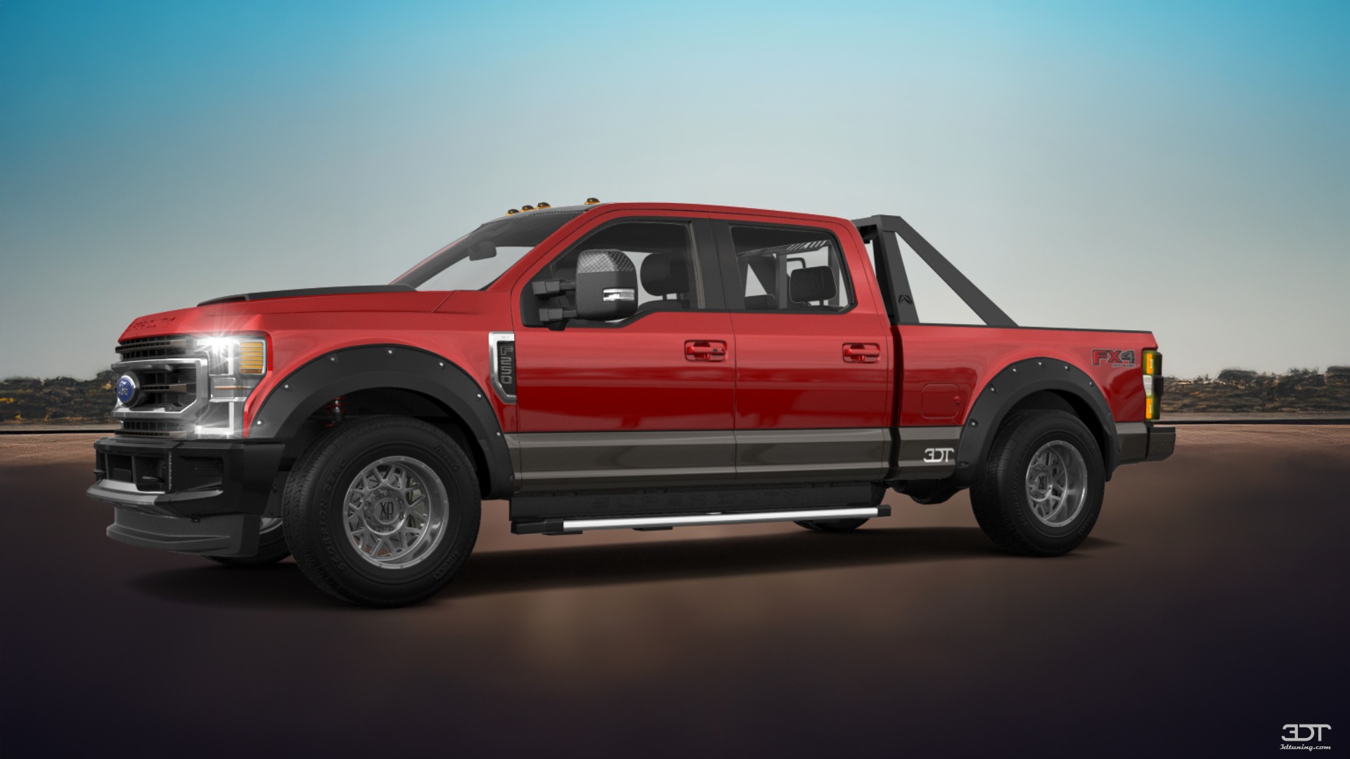 Ford F-250 4 Door pickup truck 2021 tuning