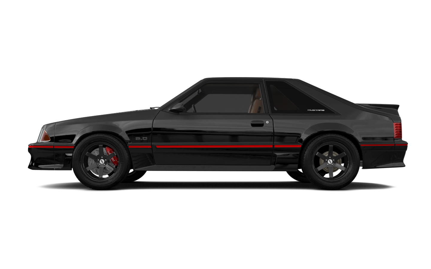 Ford Mustang 3 Door Hatchback 1988 tuning