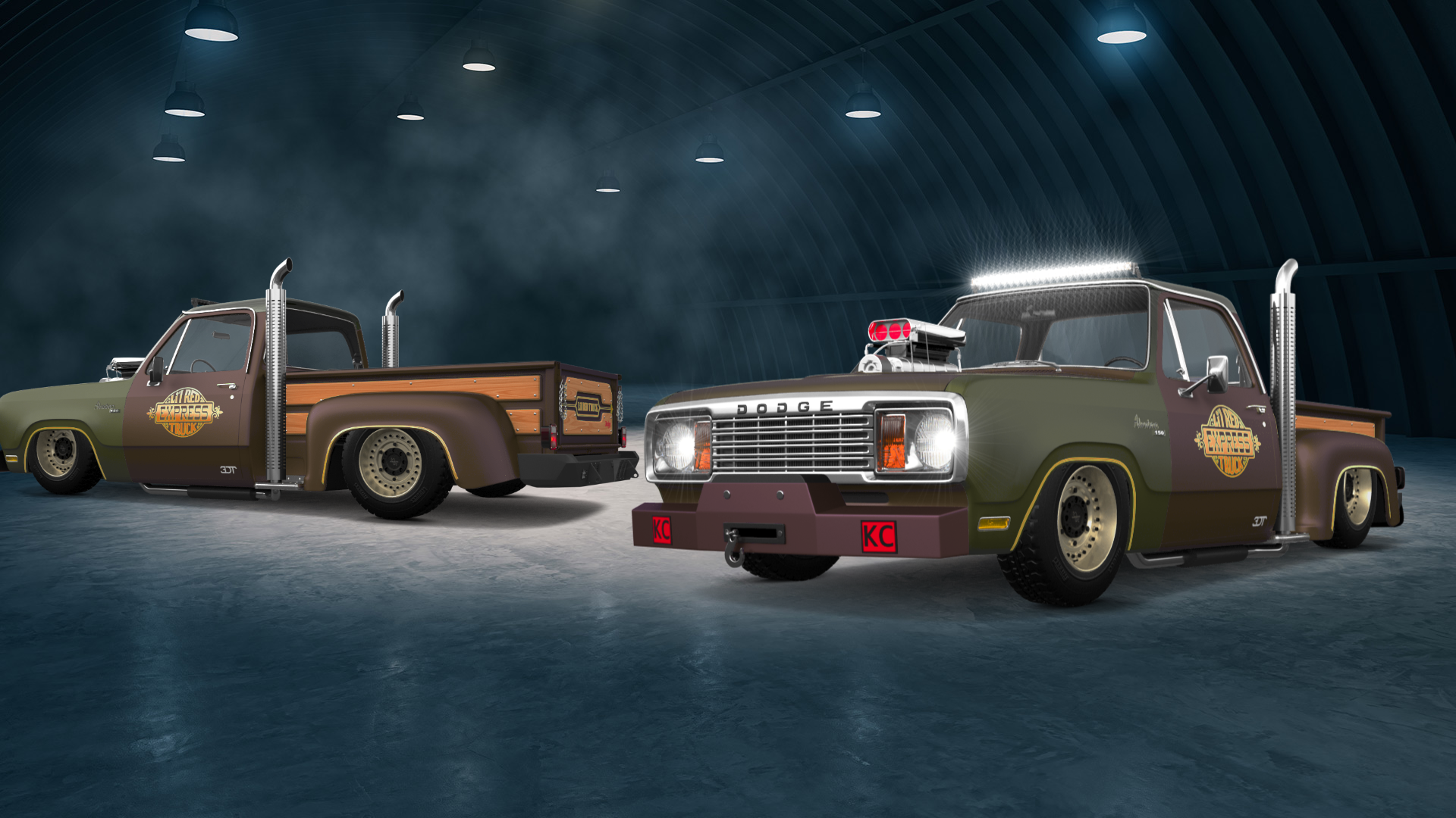 Dodge Lil Red Express 2 Door pickup truck 1978 Images