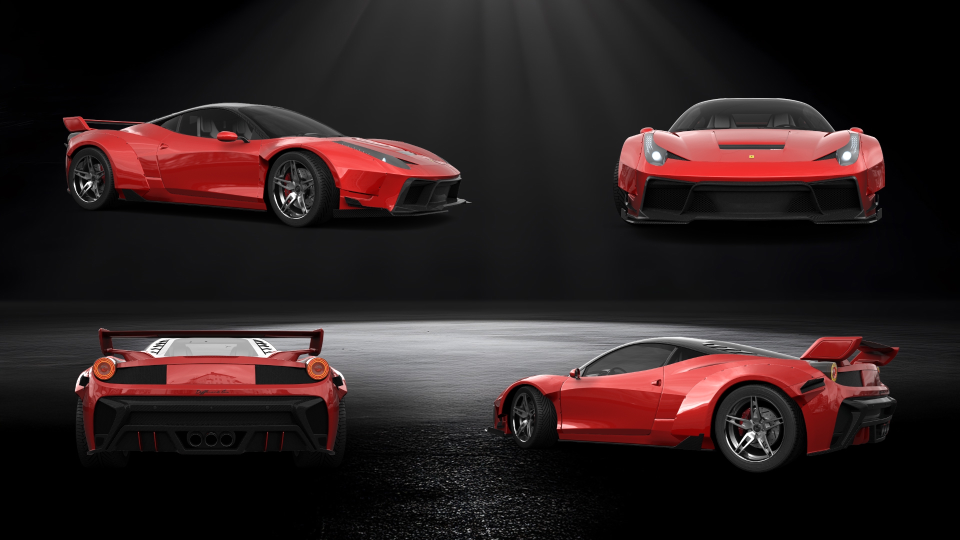 Ferrari 458 Italia 2 door spider 2010 tuning