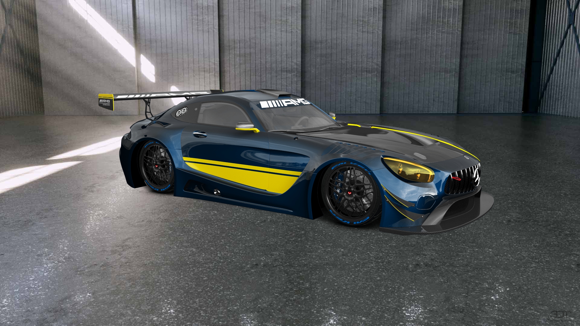 Mercedes AMG GT 2 door fastback coupe 2015