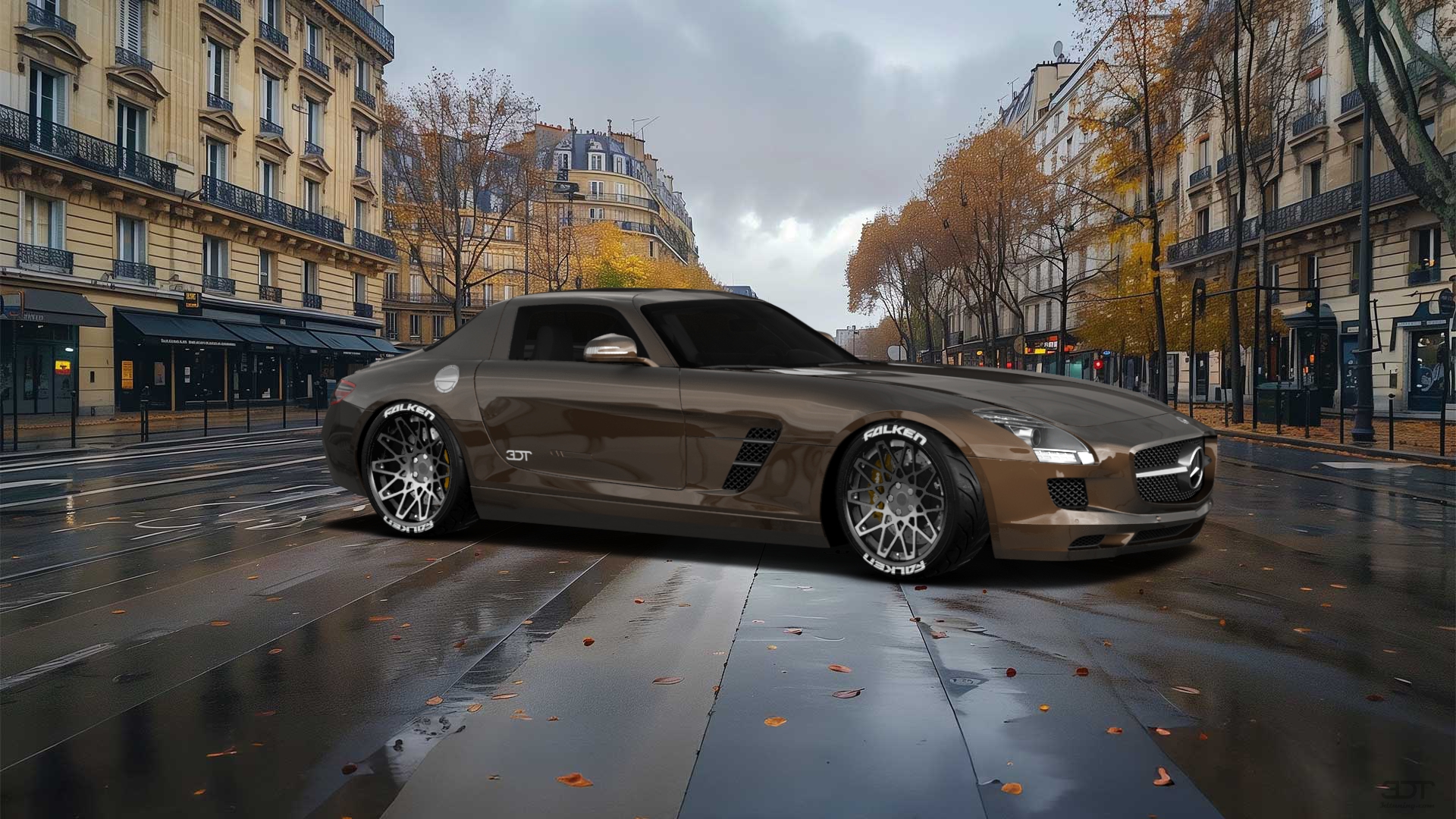 Mercedes SLS 2 Door Coupe 2011 tuning