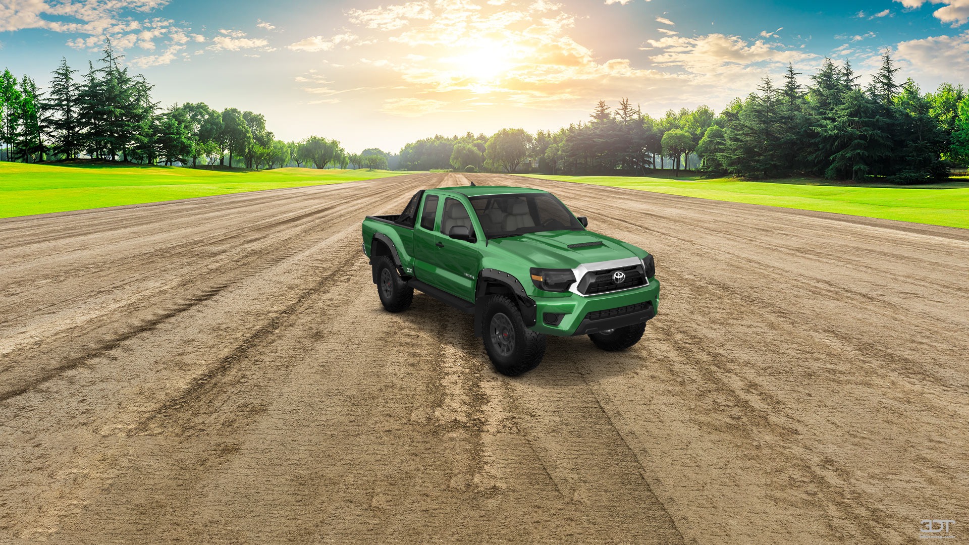 Toyota Tacoma Access Cab 6.2 ft box Pickup Truck 2012
