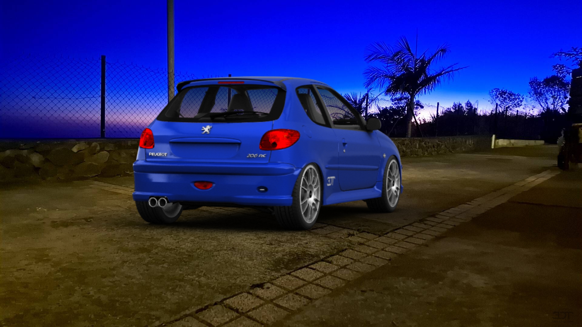 Peugeot 206 3 Door Hatchback 1998 tuning