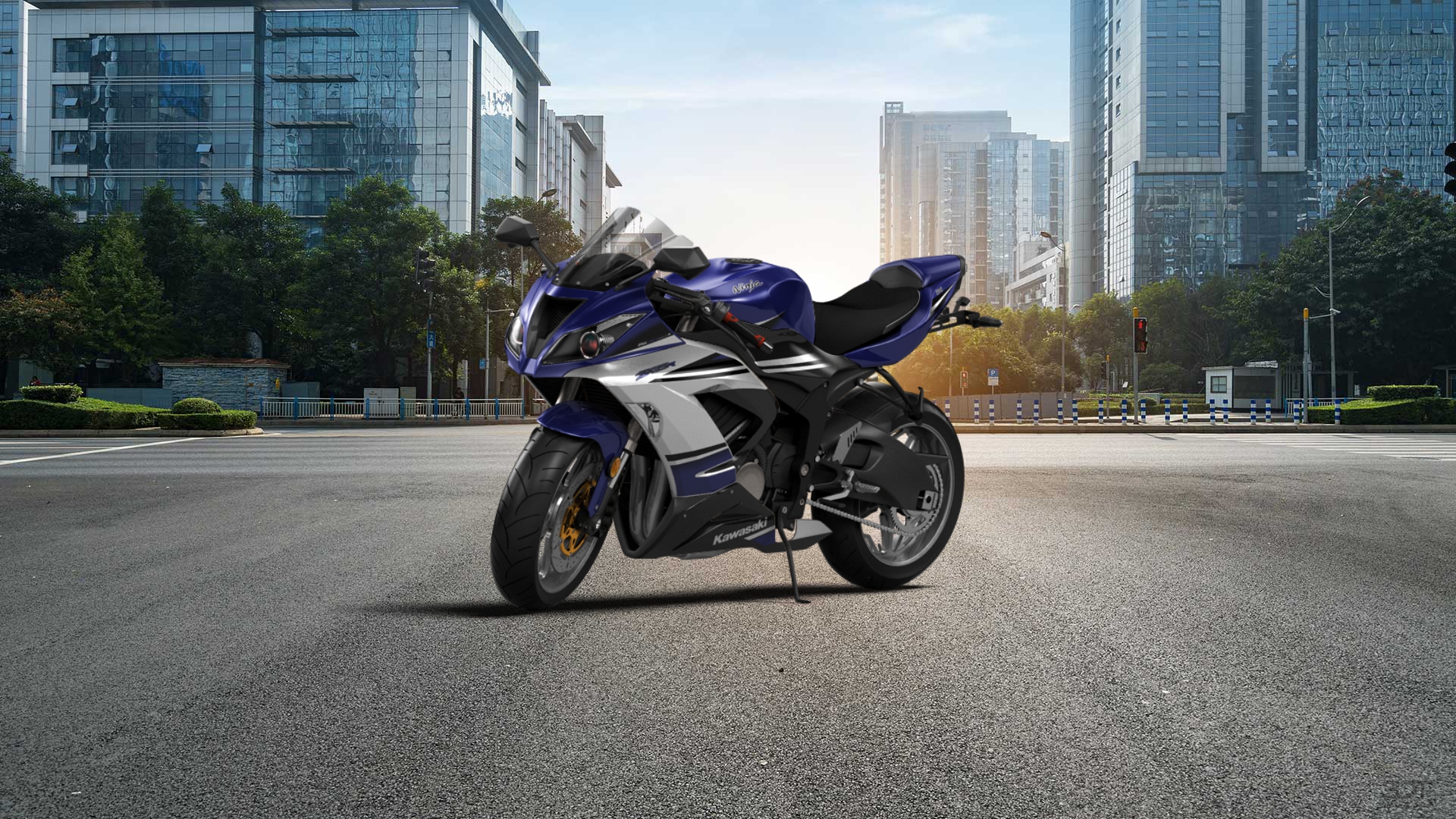Kawasaki Ninja ZX 6R Sport Bike 2015