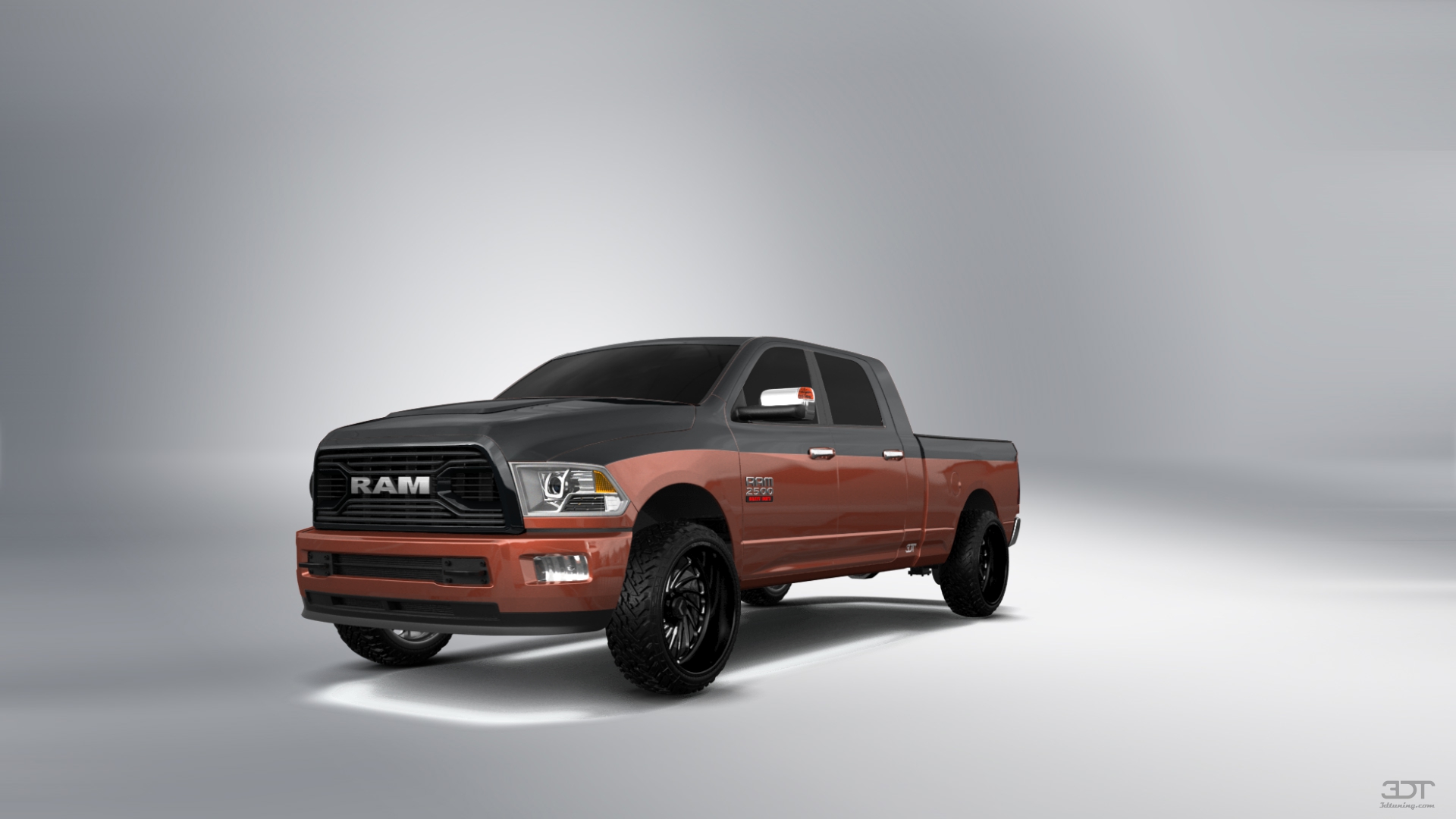 Dodge Ram 2500 Mega Cab 6.4 ft box 4 Door pickup truck 2010 tuning
